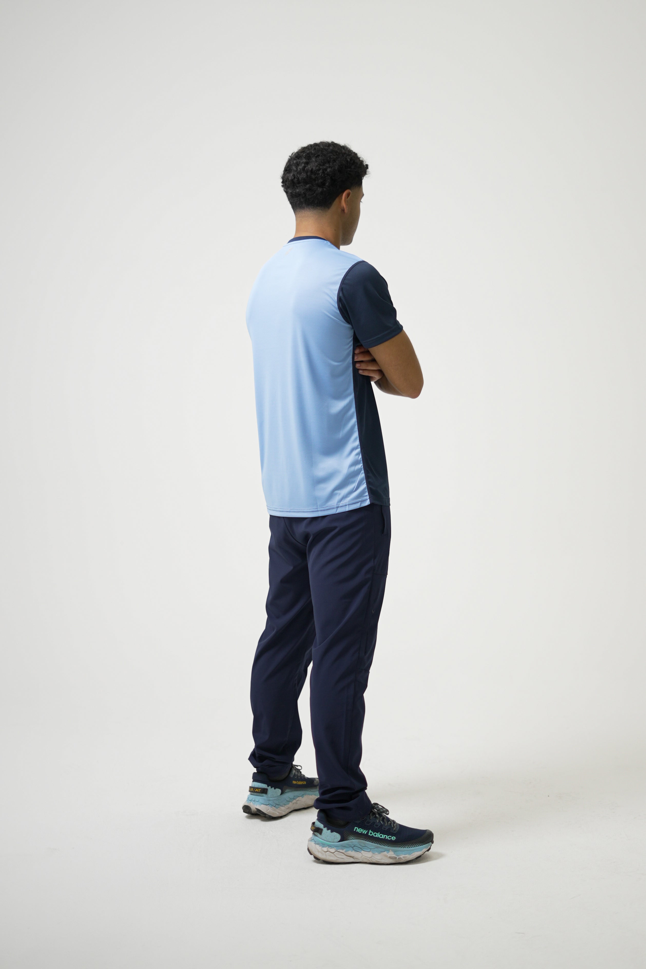 CORE TEE - NAVY/LIGHT BLUE