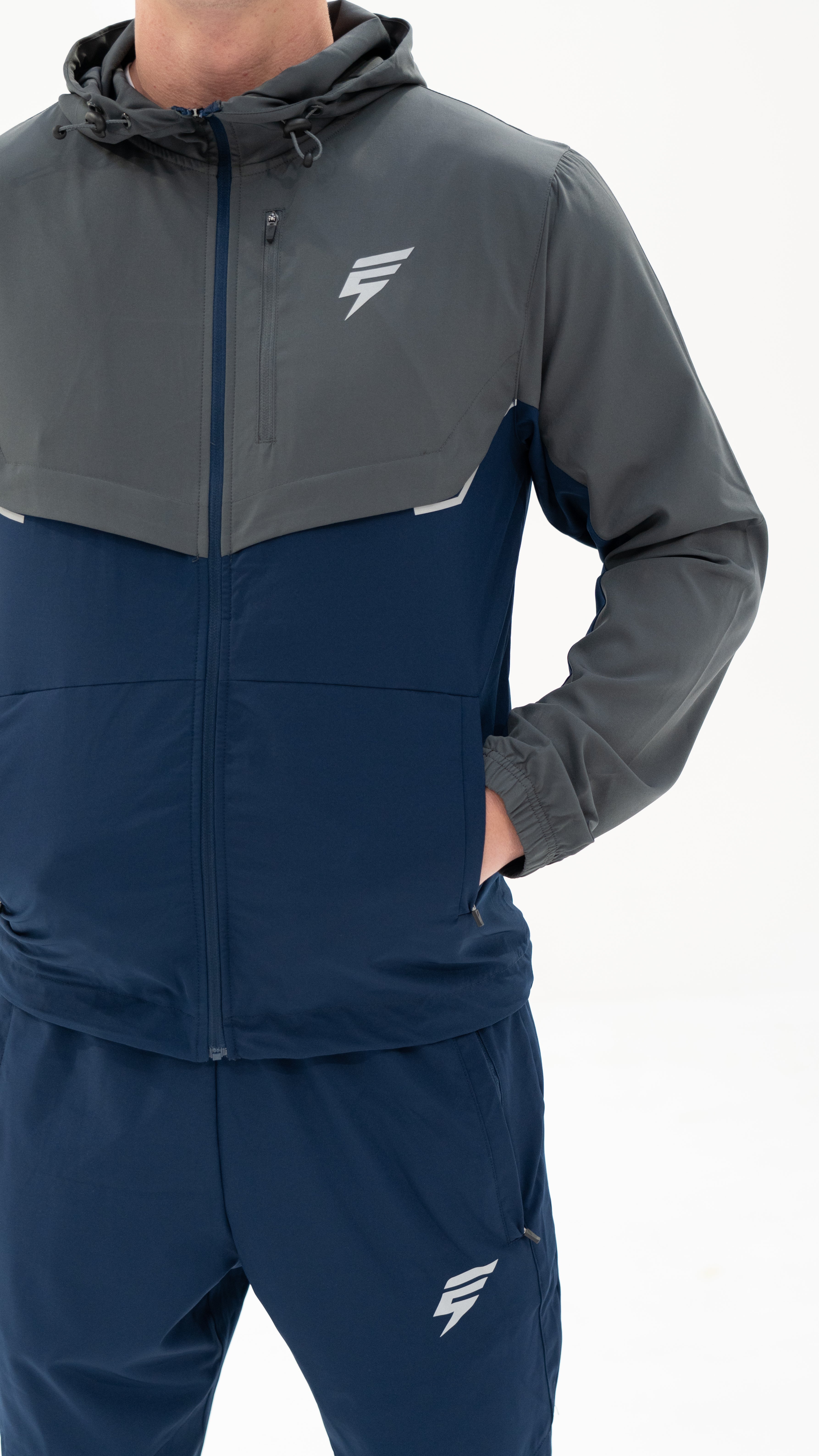 TRACK TRACKSUIT - NAVY/COAL