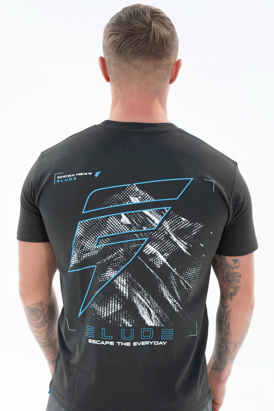 MOUNT TEE - COAL/BLUE