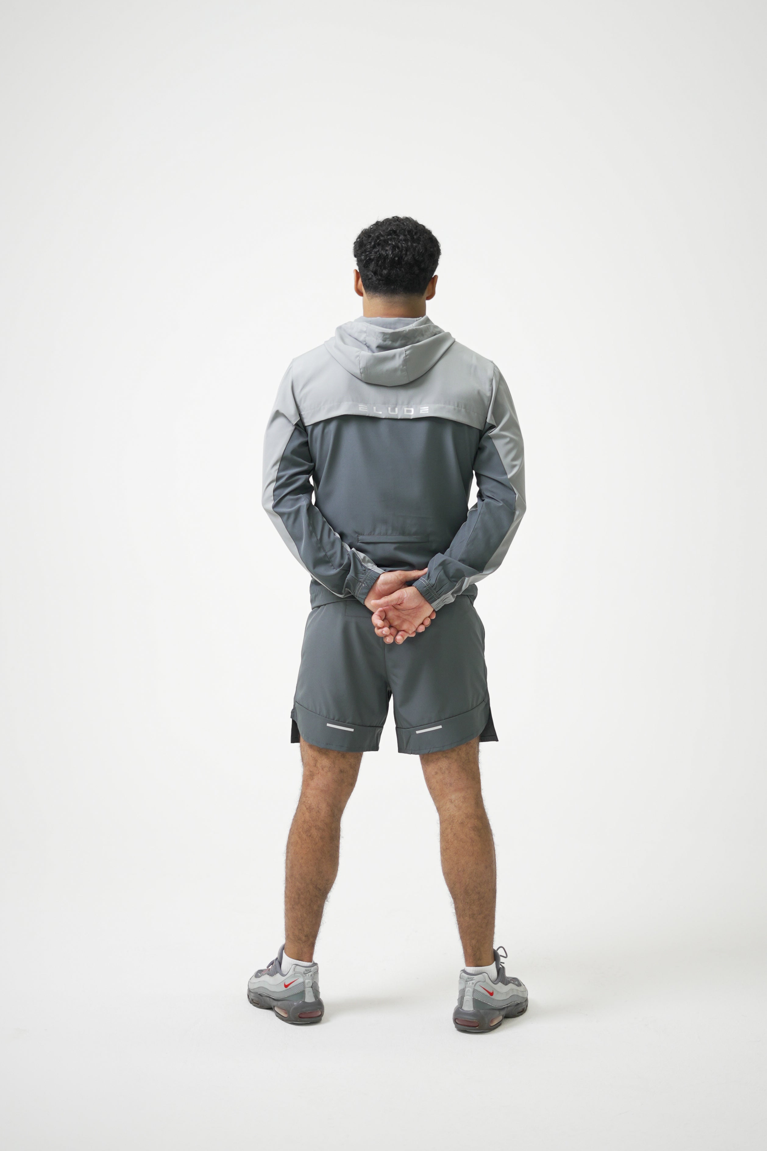 TRACK JACKET SET - COAL/LIGHT GREY