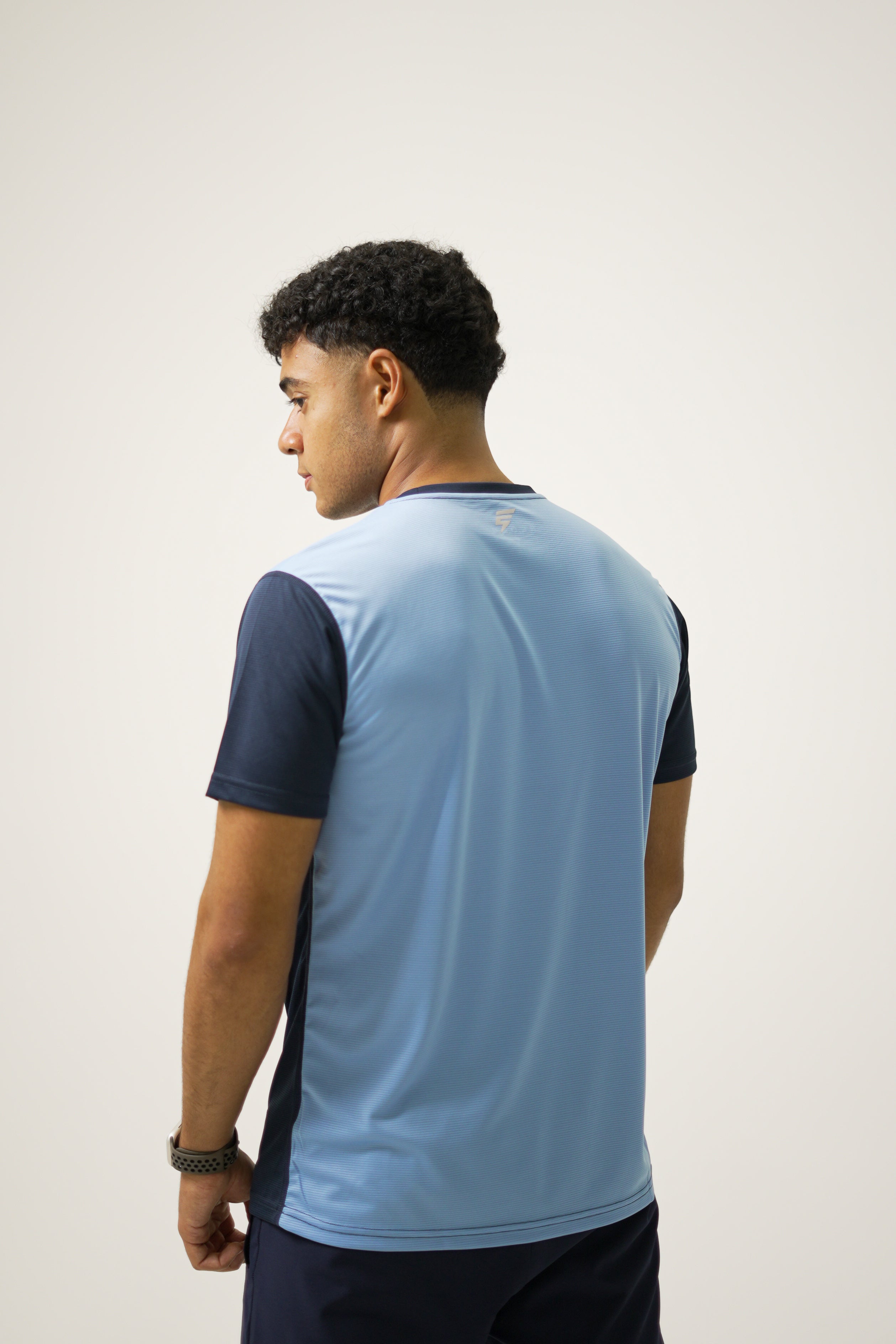 CORE TEE - NAVY/LIGHT BLUE
