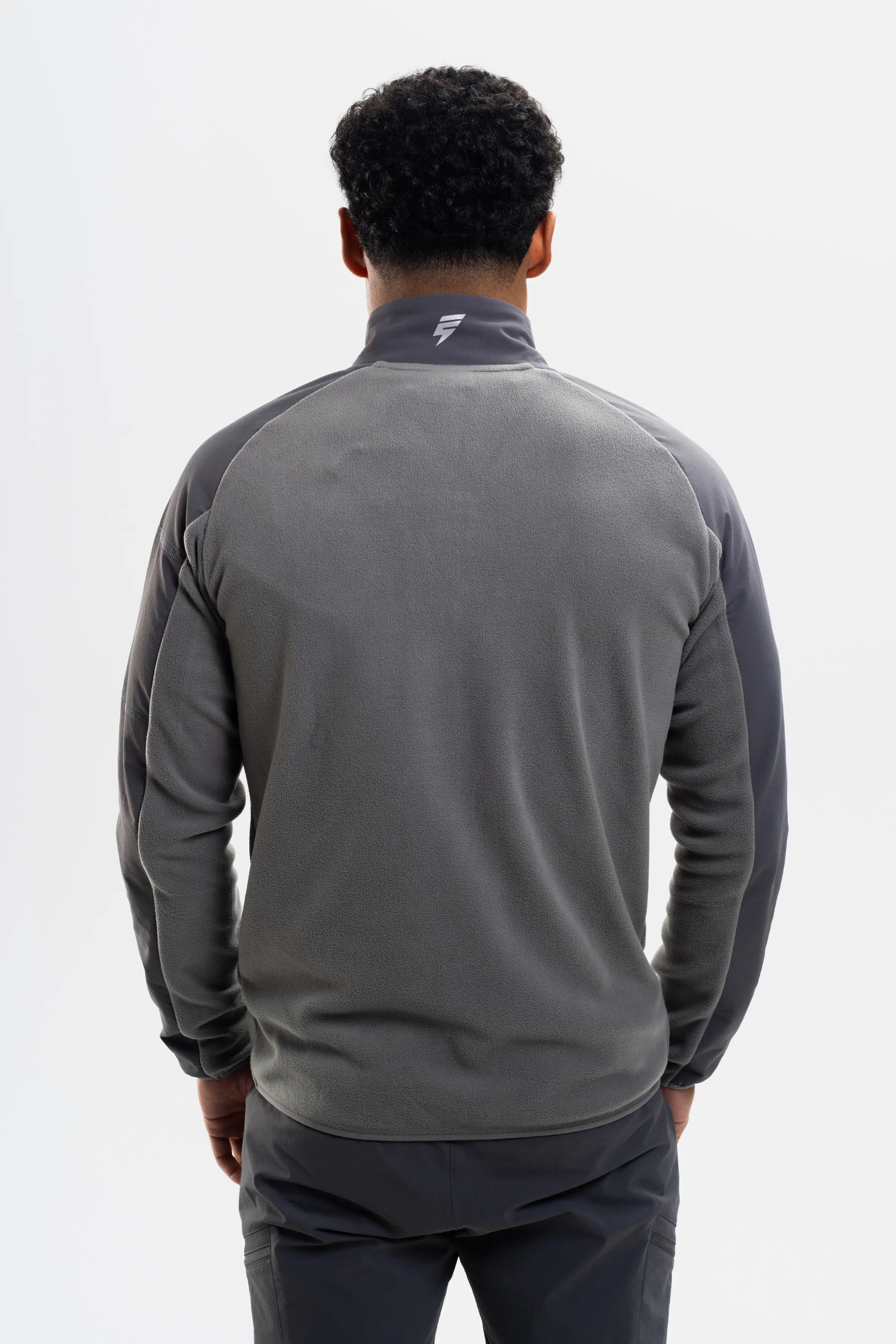 TRAIL FLEECE 1/4 ZIP - GREY/COAL