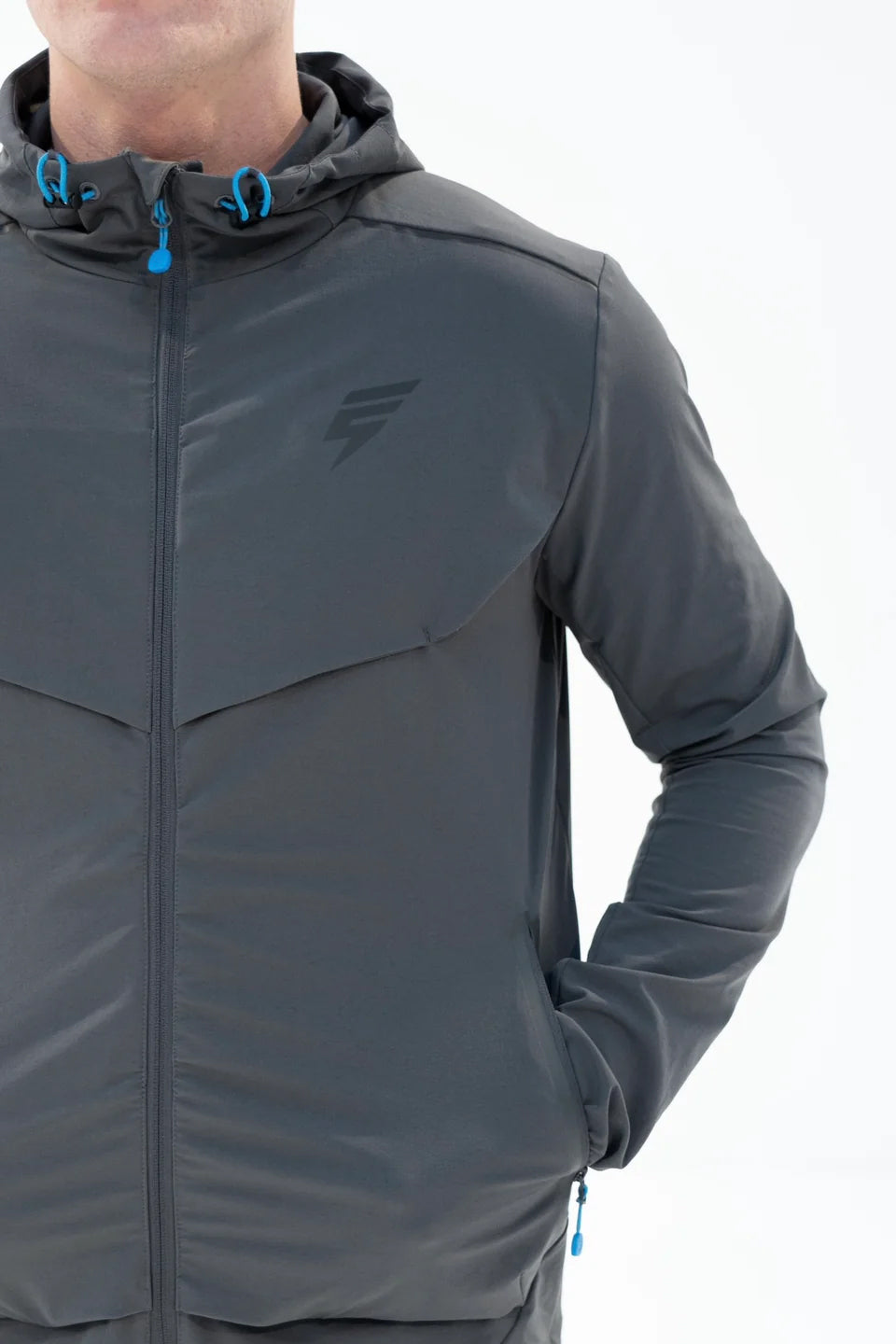 GHOST JACKET - COAL/BLUE