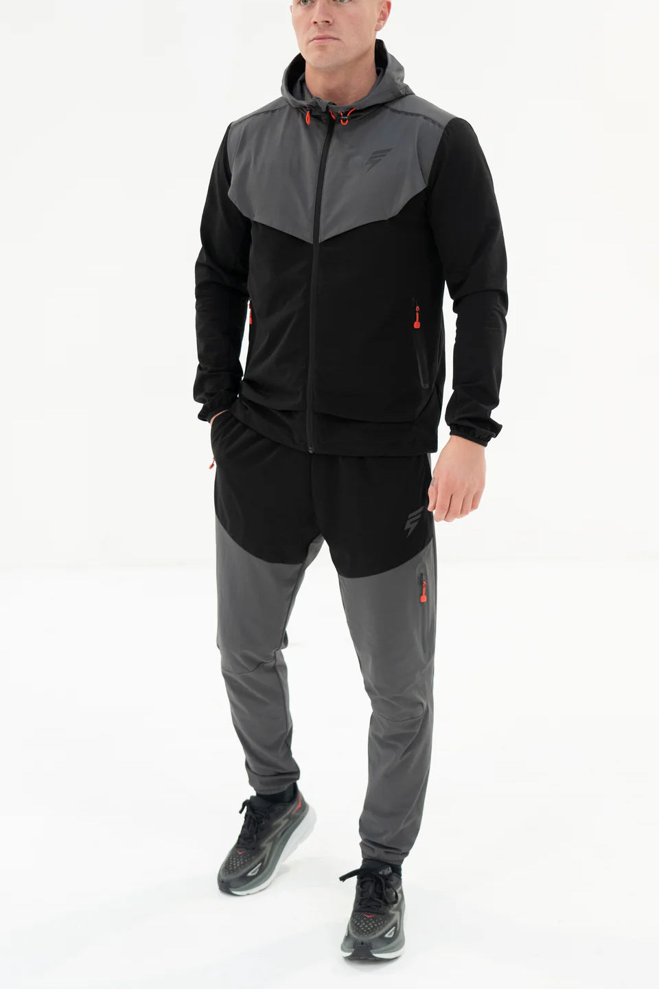 GHOST PANTS - BLACK/COAL/RED