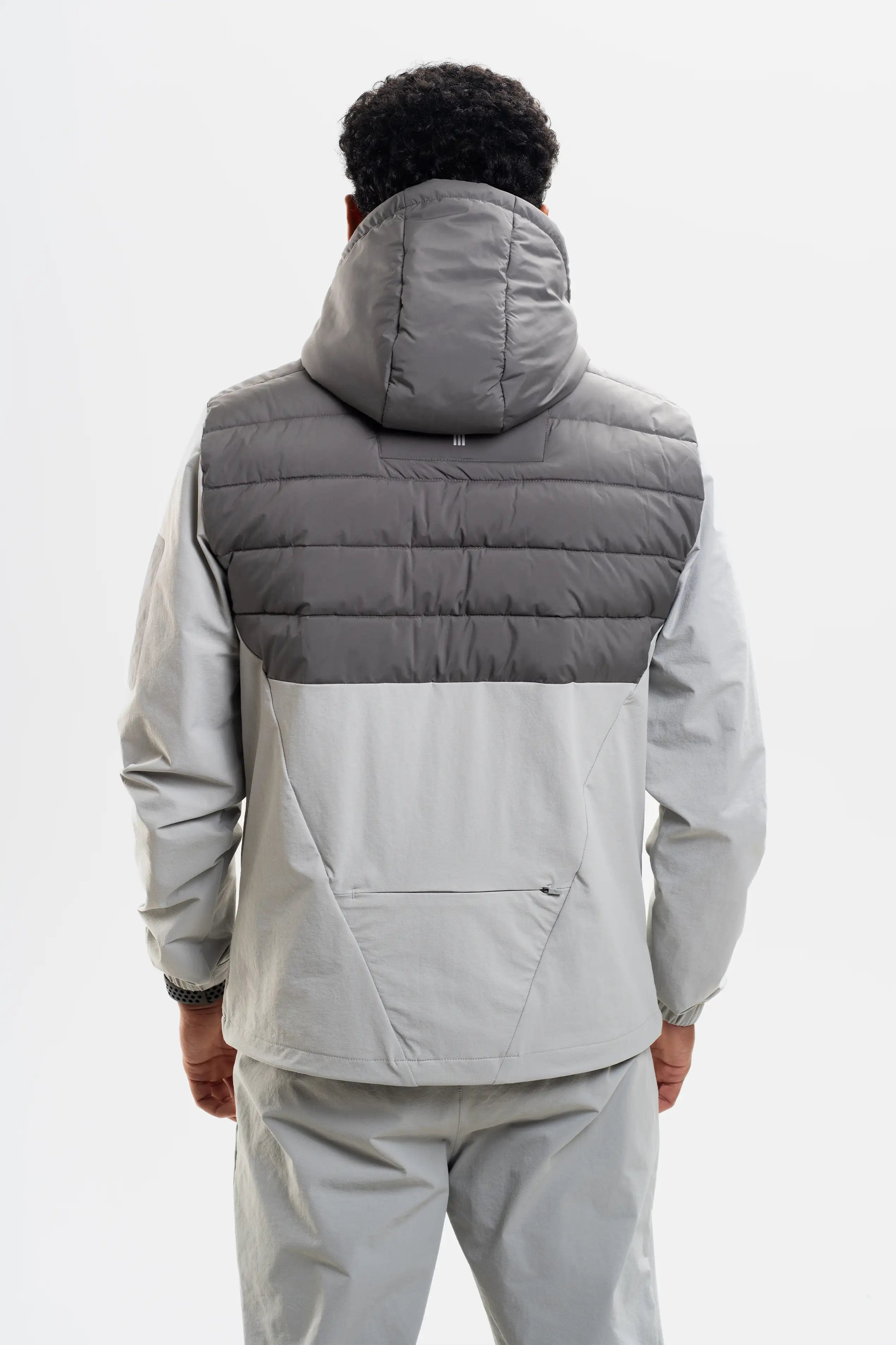 HYBRID TRACKSUIT - LIGHT GREY/COAL