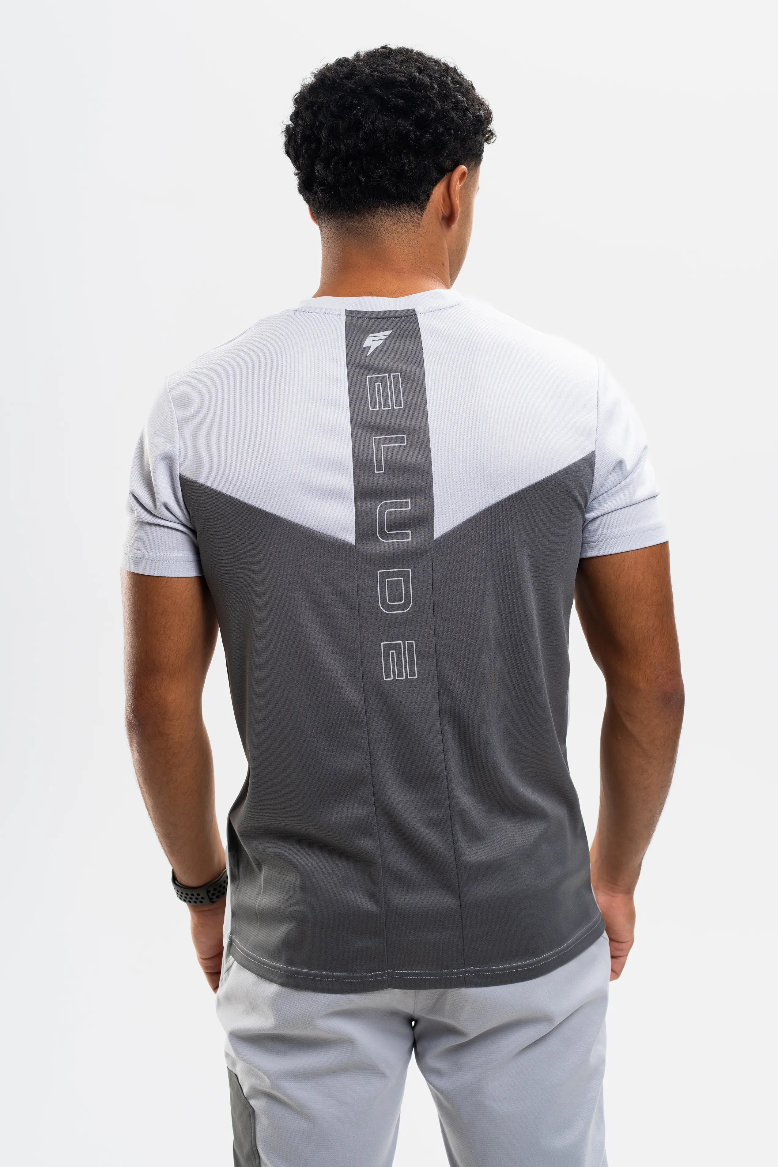 TECH TEE - LIGHT GREY/GREY