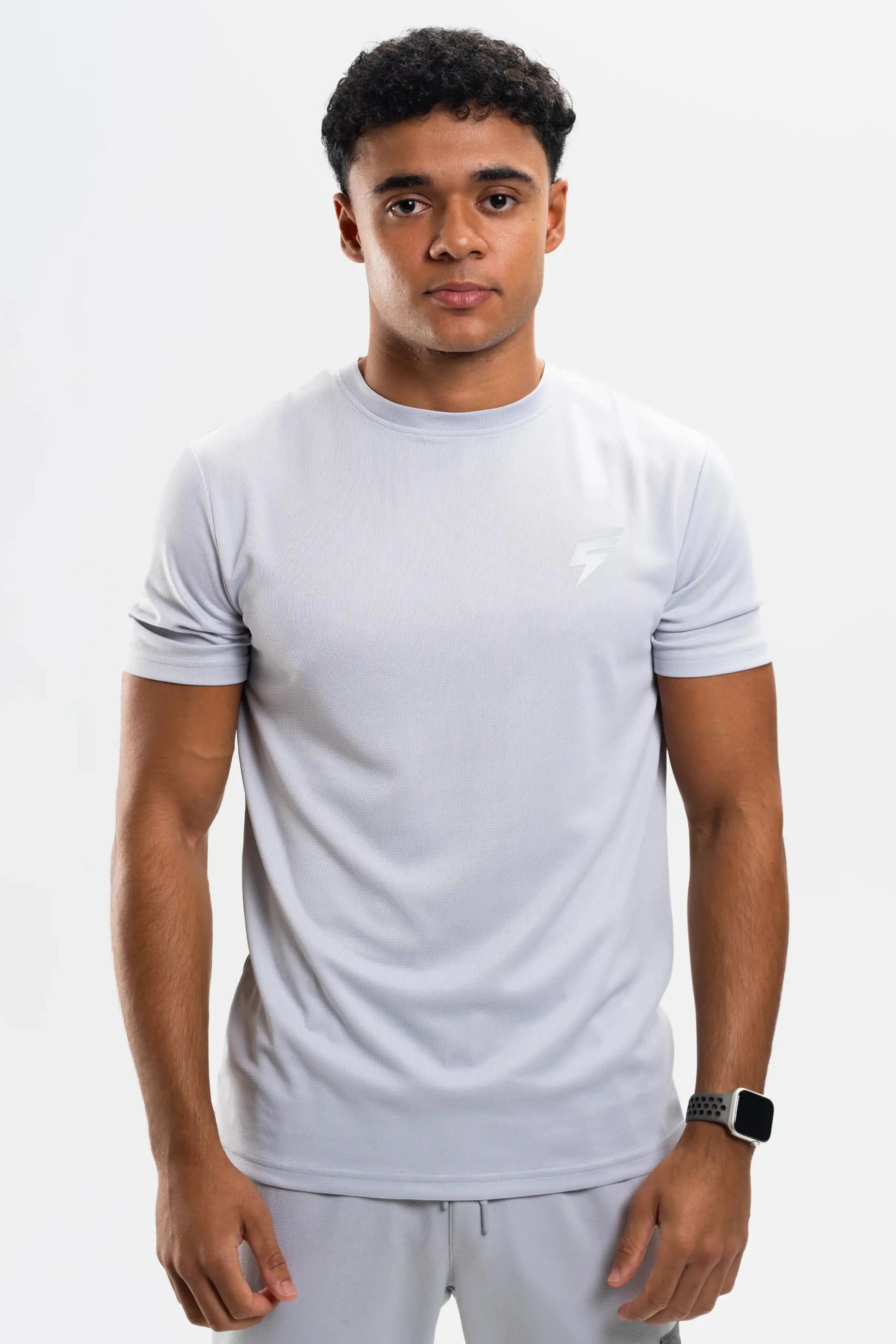 TECH TEE - LIGHT GREY/GREY