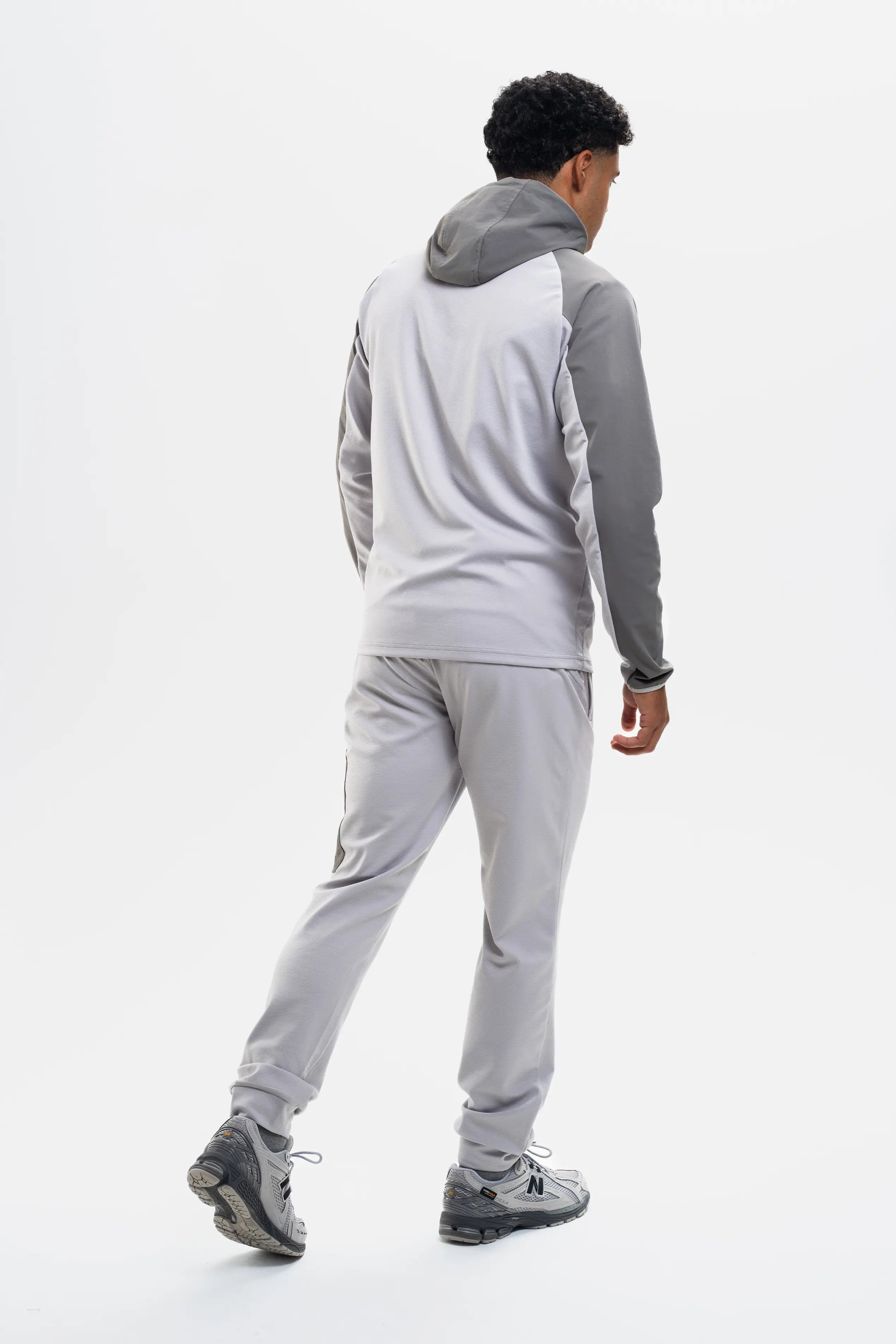 PATCH TRACKSUIT - LIGHT GREY/GREY
