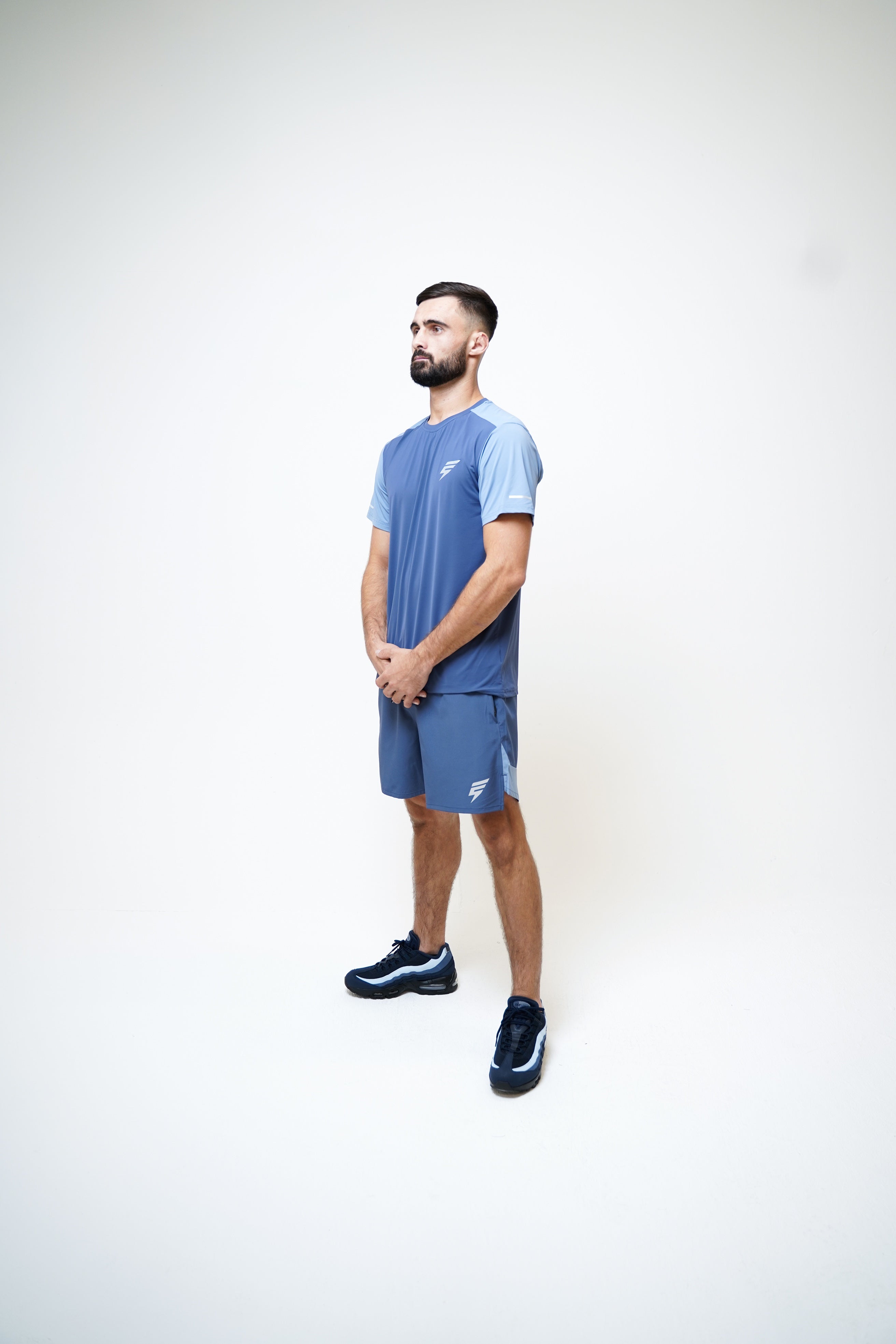 SPLIT SET - NAVY/PASTEL BLUE