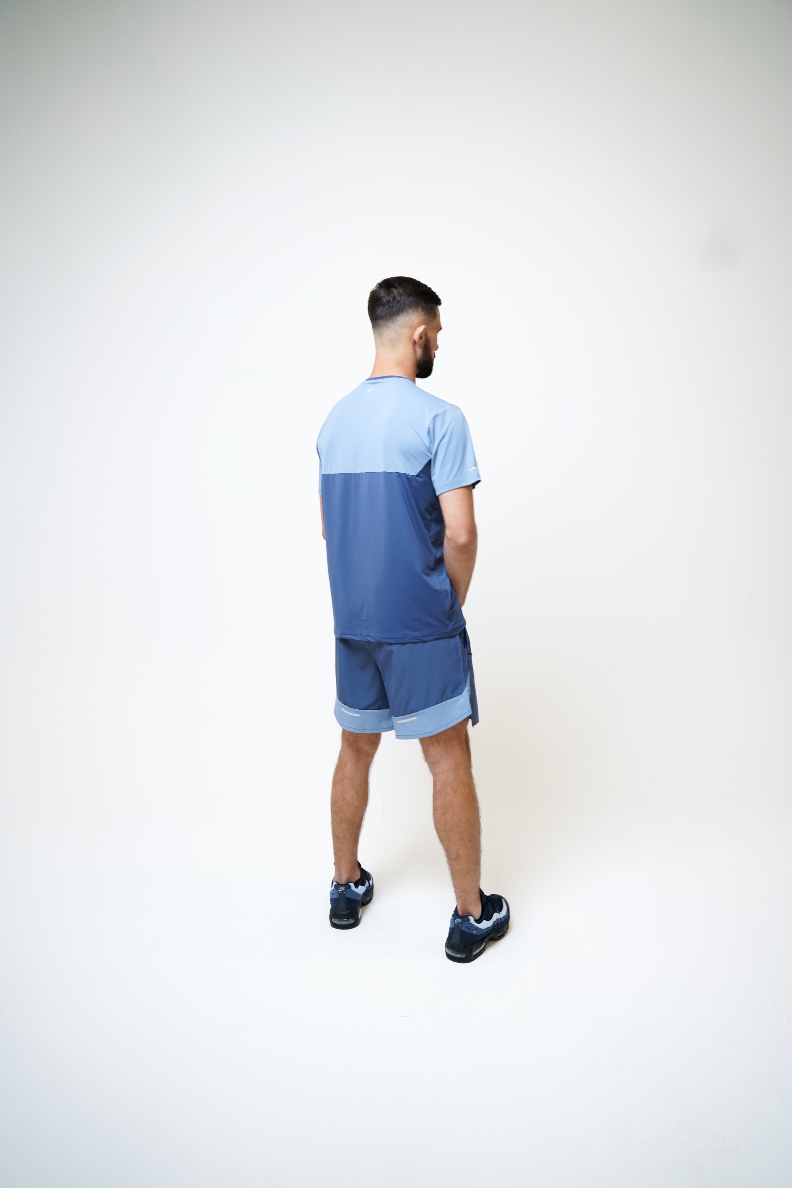 SPLIT SET - NAVY/PASTEL BLUE