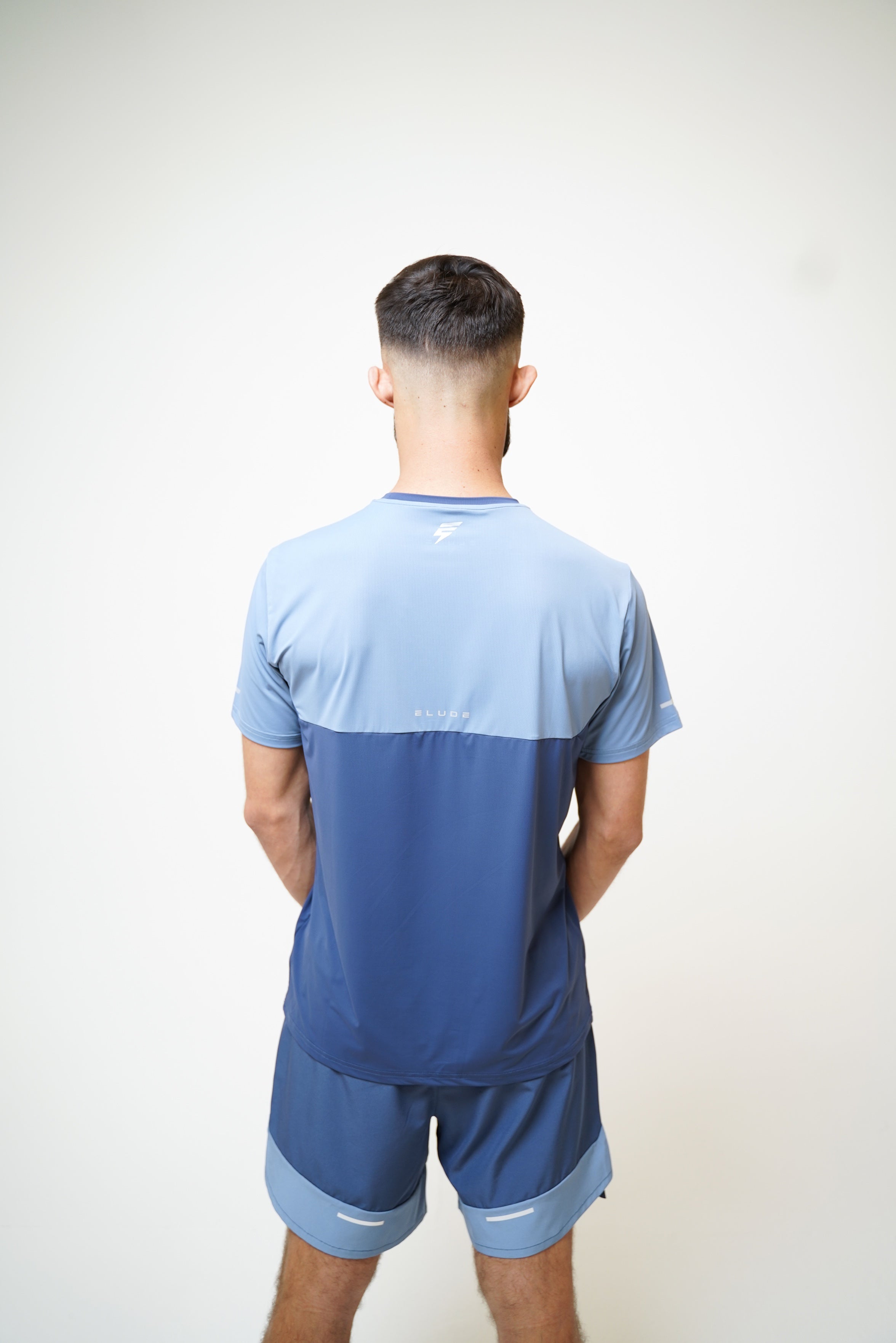 SPLIT SET - NAVY/PASTEL BLUE