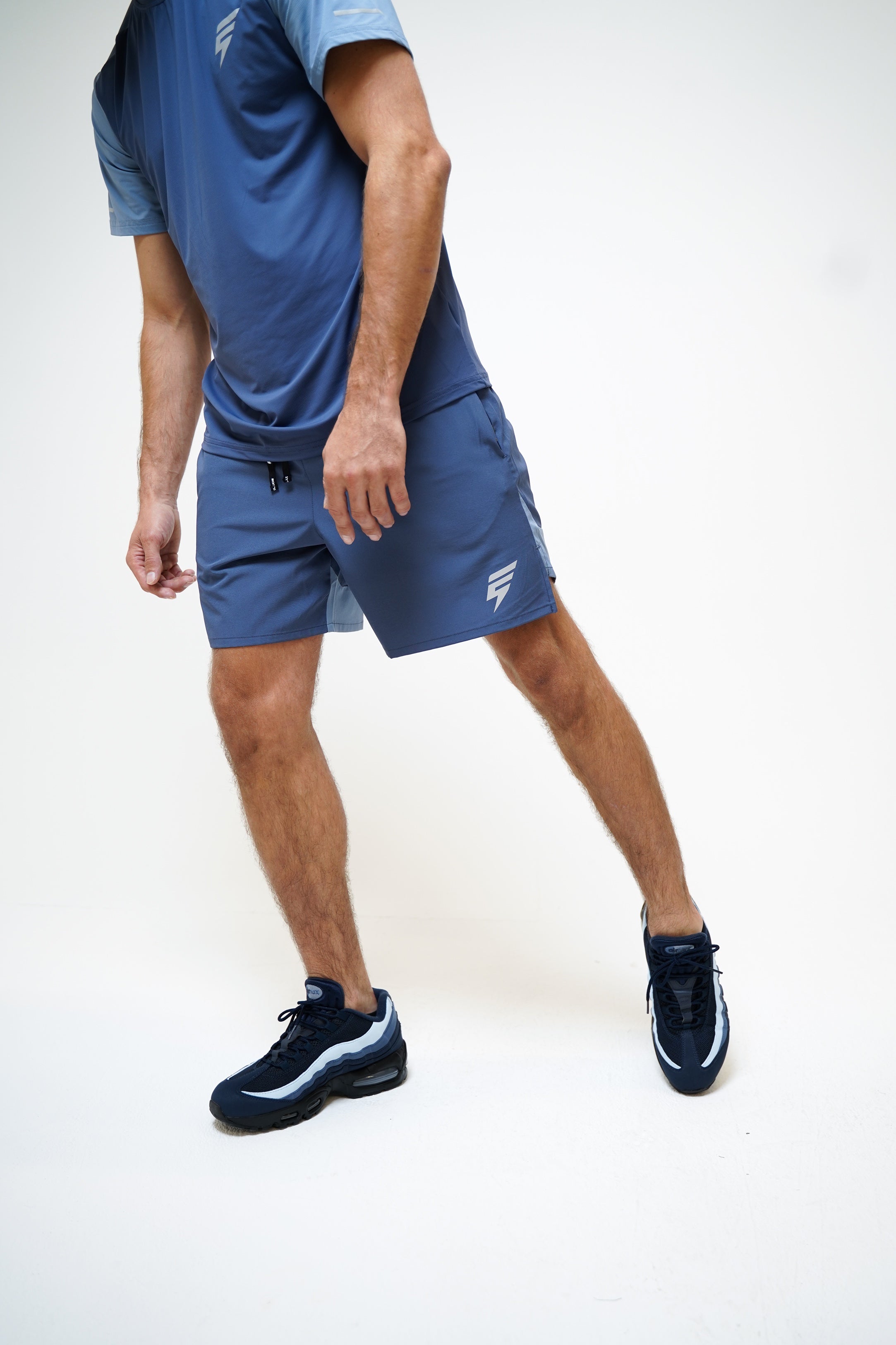 SPLIT SET - NAVY/PASTEL BLUE