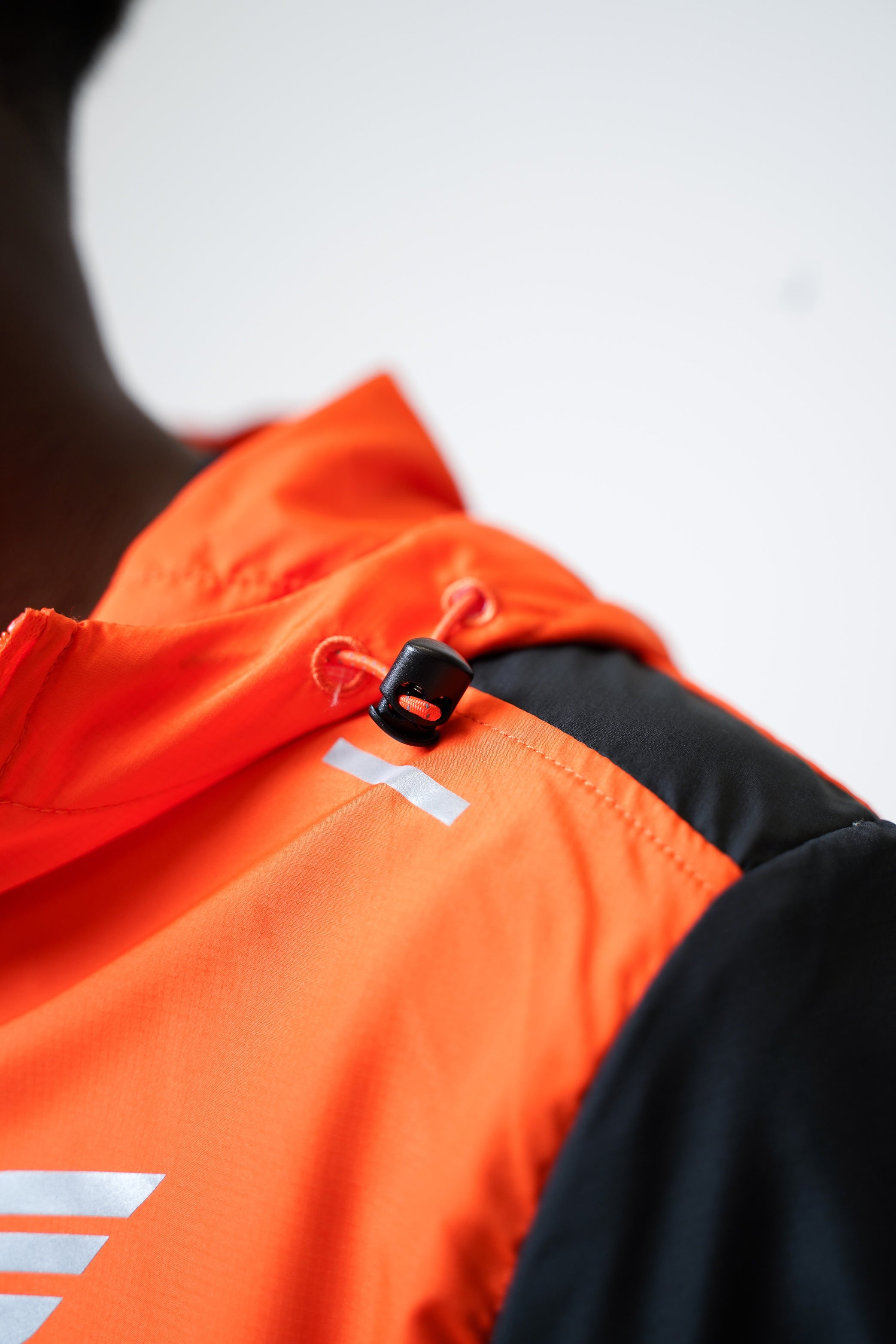 CORE CARGO WINDBREAKER SET - BLACK/ORANGE/LIGHT GREY