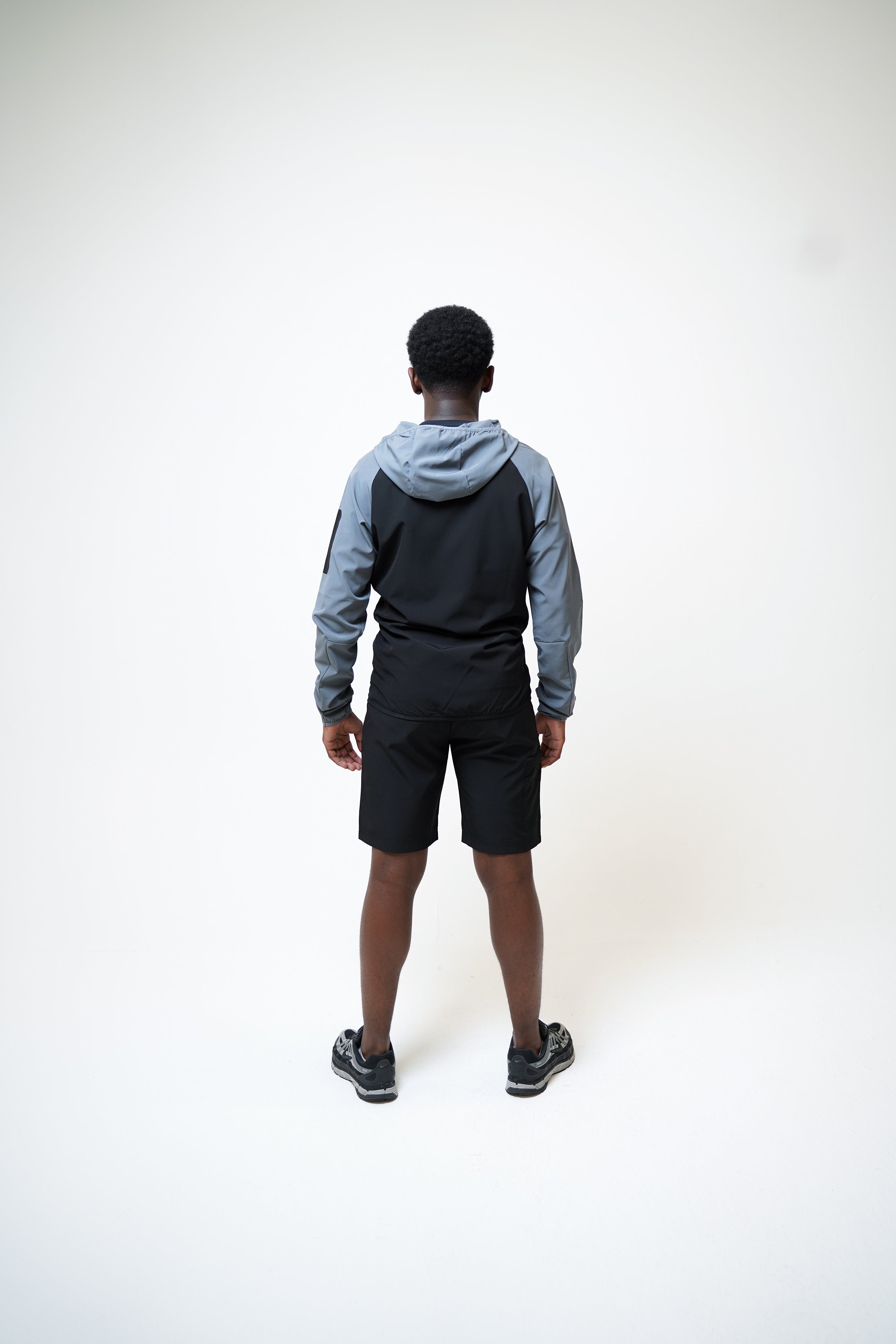 CORE JACKET SET - BLACK/GREY