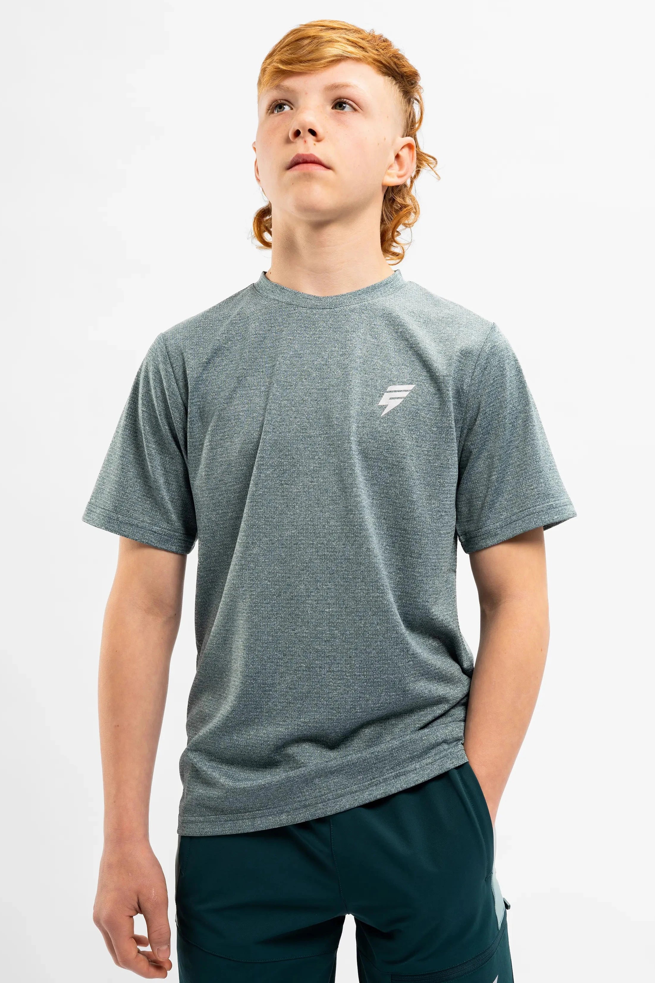 JUNIOR APEX TEE - GREEN
