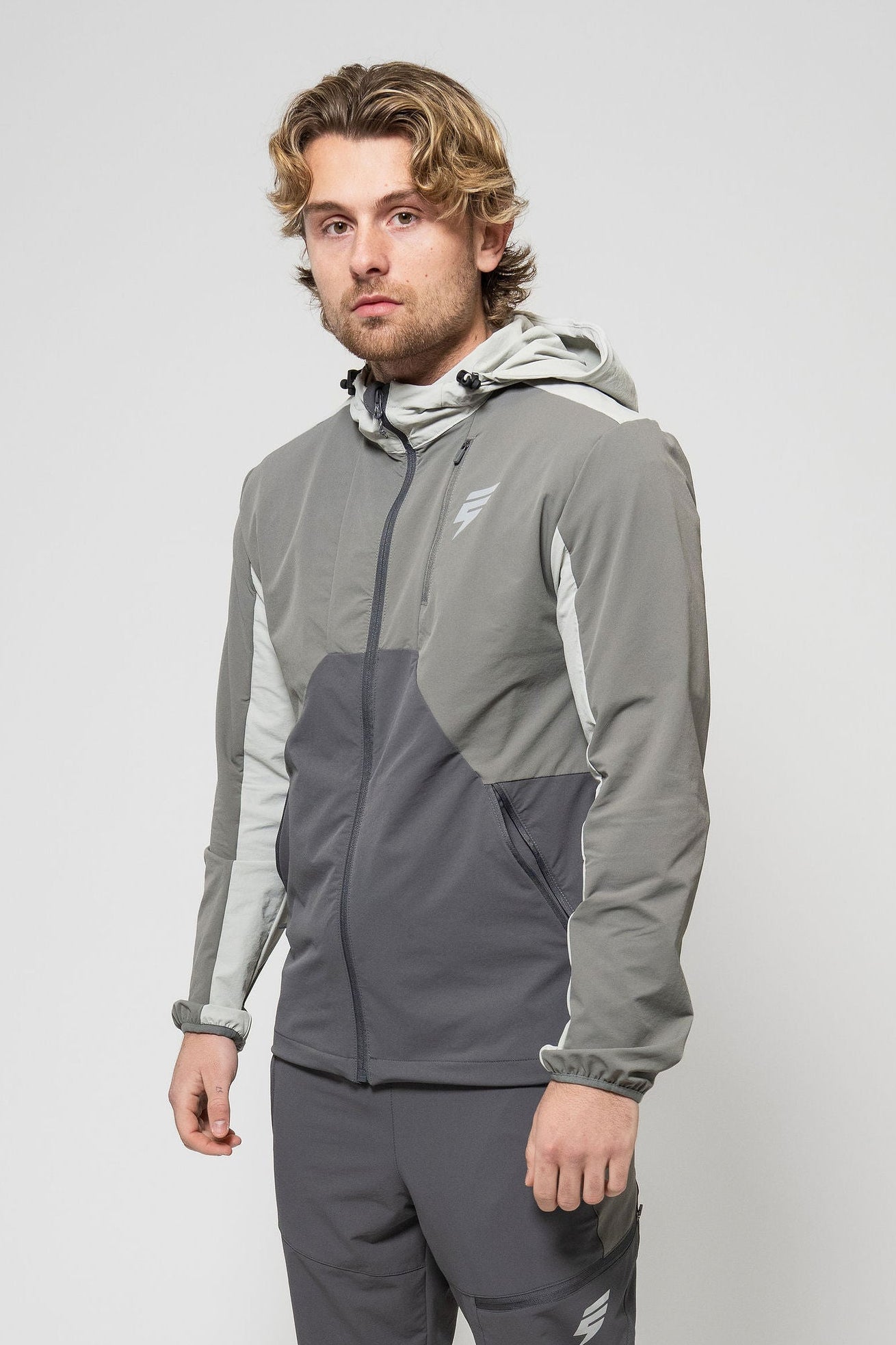 APEX JACKET - COAL/GREY/LIGHT GREY
