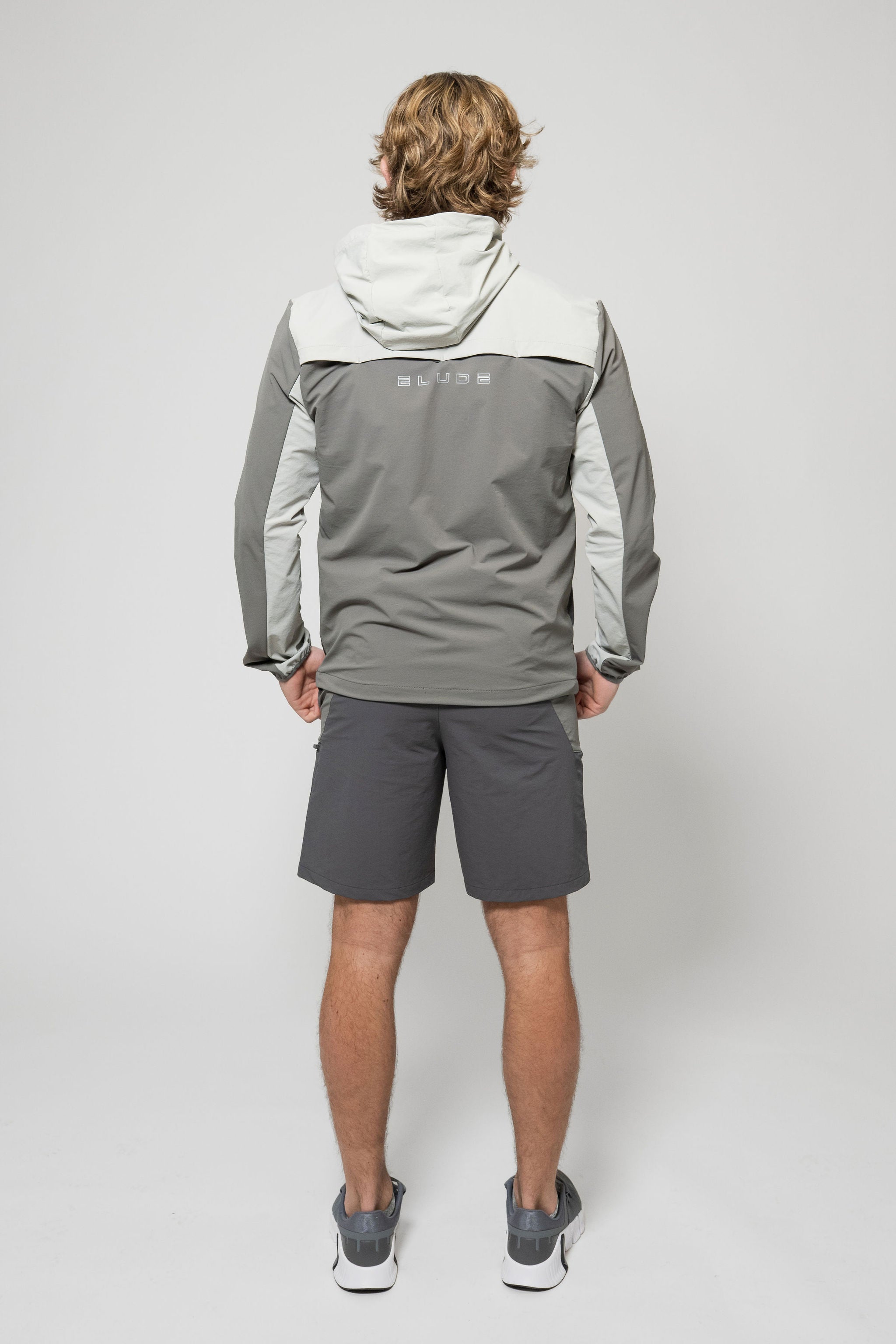 APEX JACKET SHORT SET - COAL/GREY/LIGHT GREY
