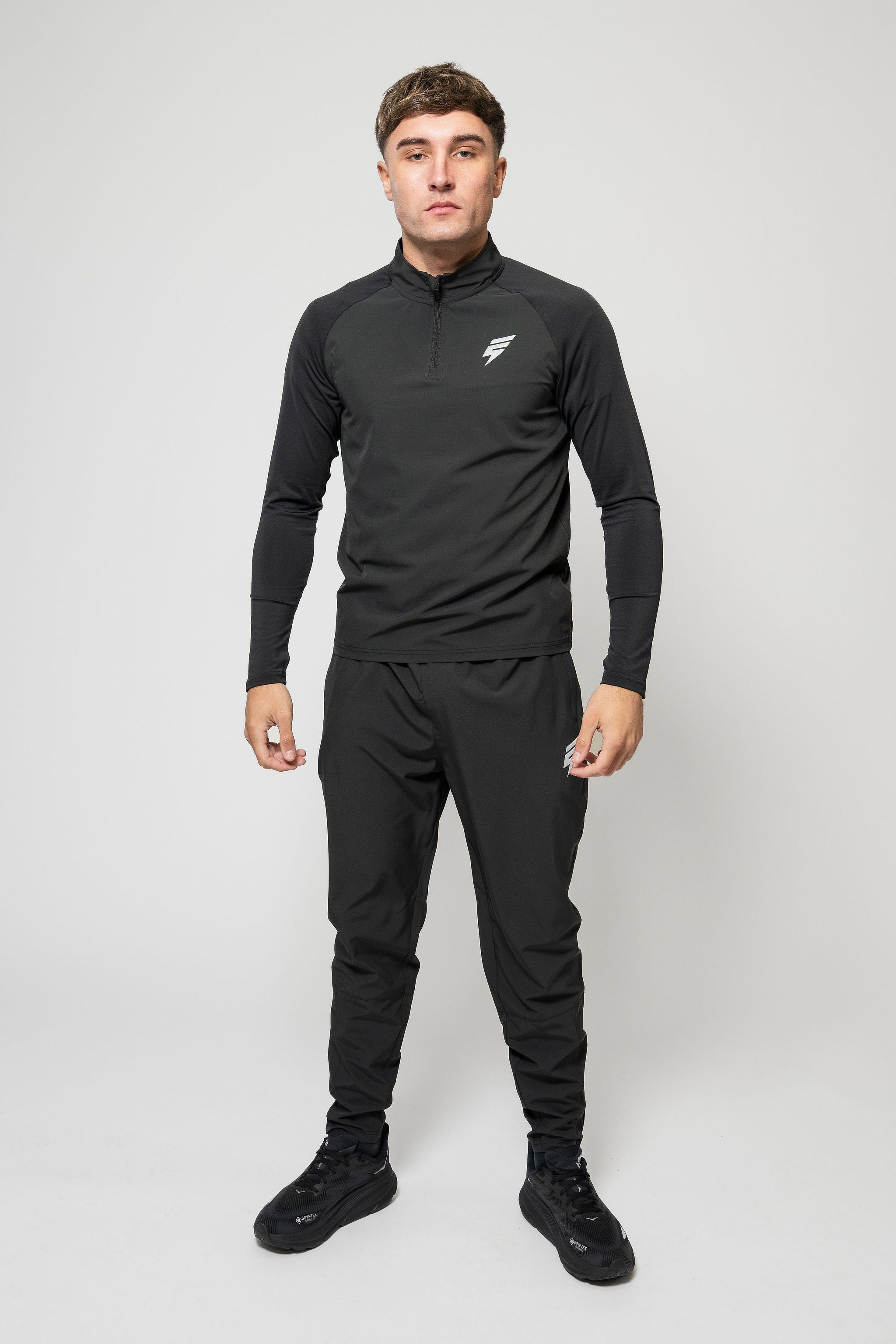 SPRINTER 1/4 TRACKSUIT - BLACK