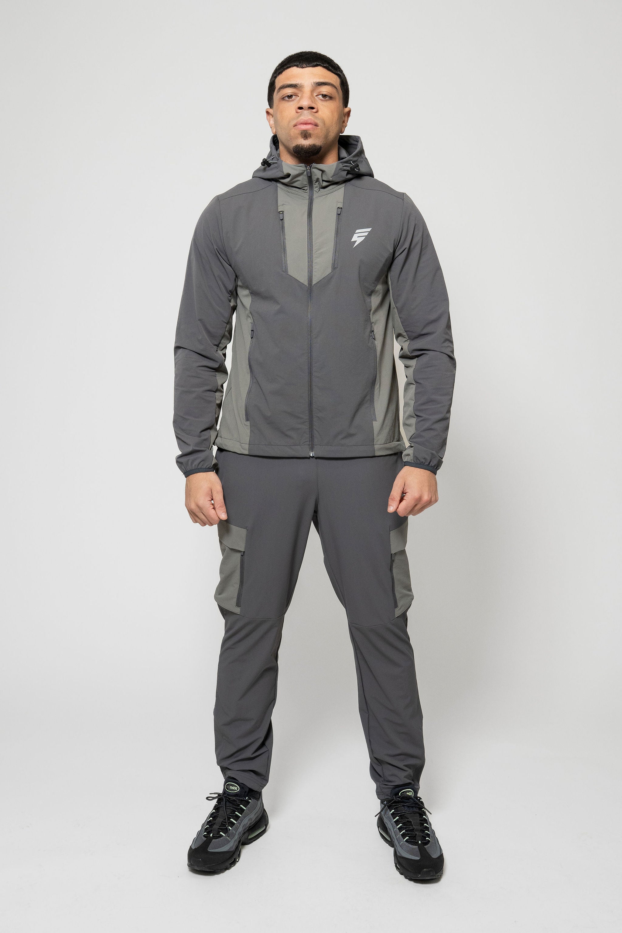 PEAK TRACKSUIT - COAL/GREY