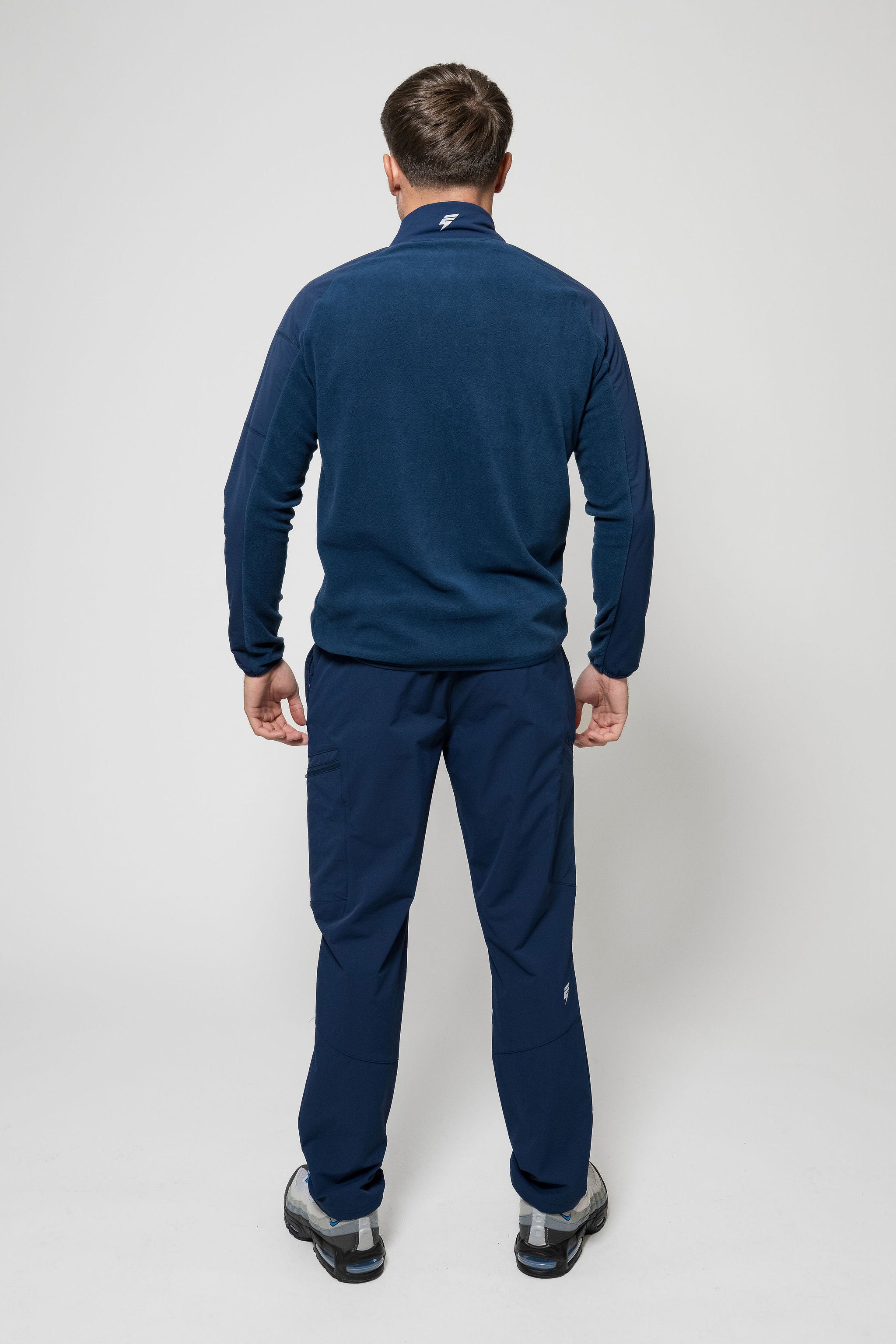 TRAIL FLEECE 1/4 TRACKSUIT - NAVY