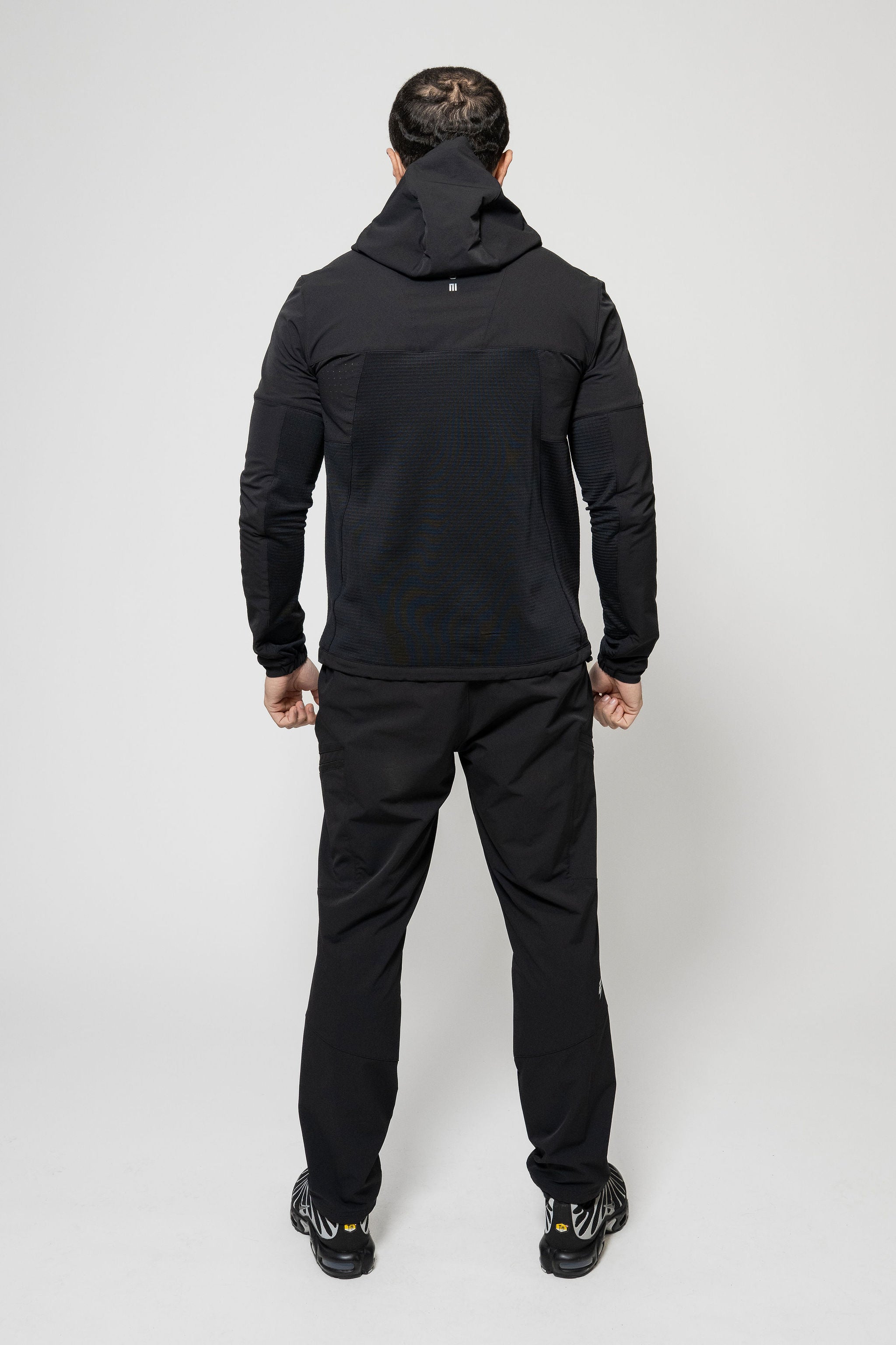 DELTA FLEECE TRACKSUIT - BLACK