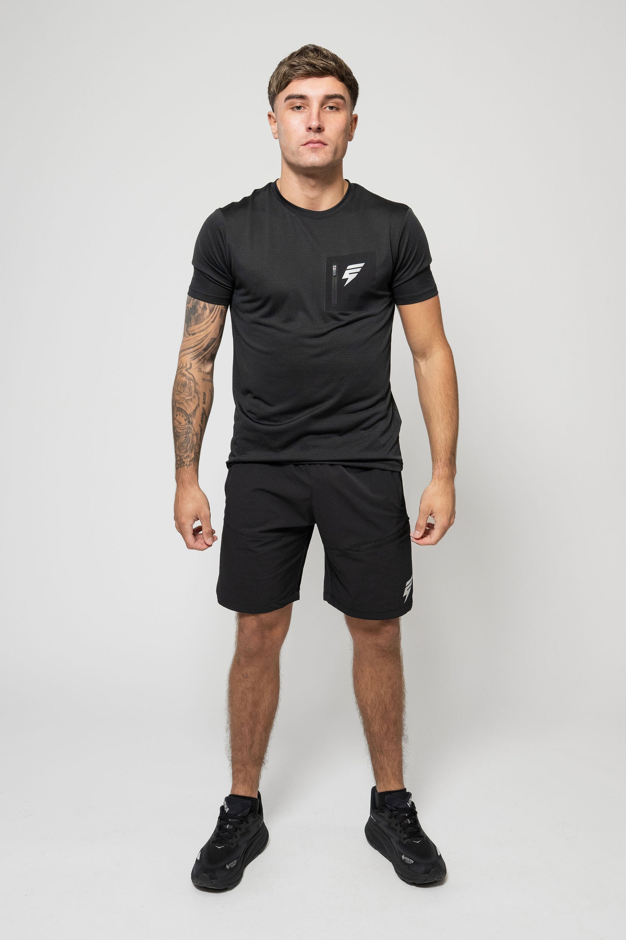 APEX SHORT SET - BLACK