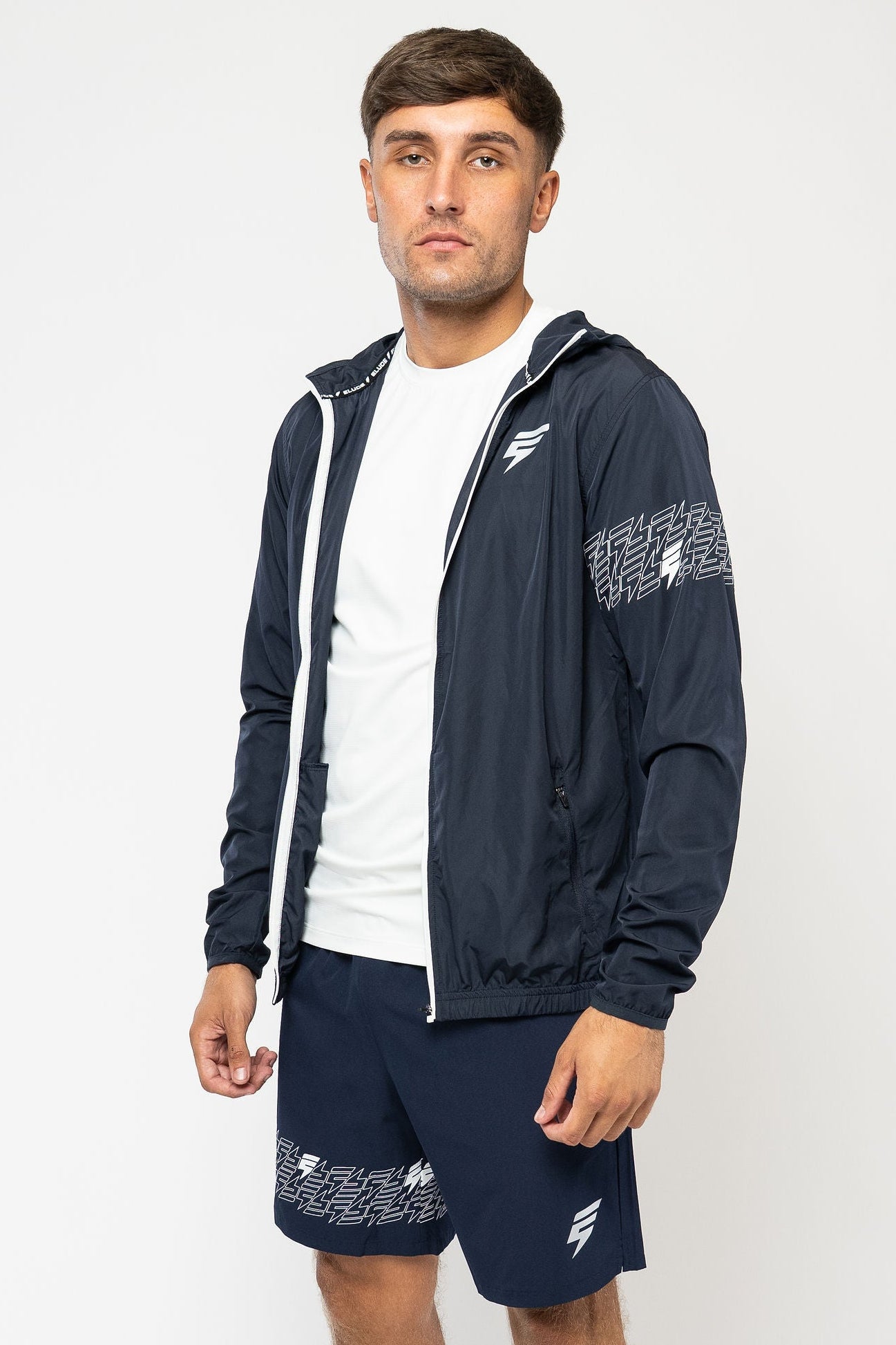 ICON JACKET TRIO SET - NAVY/WHITE