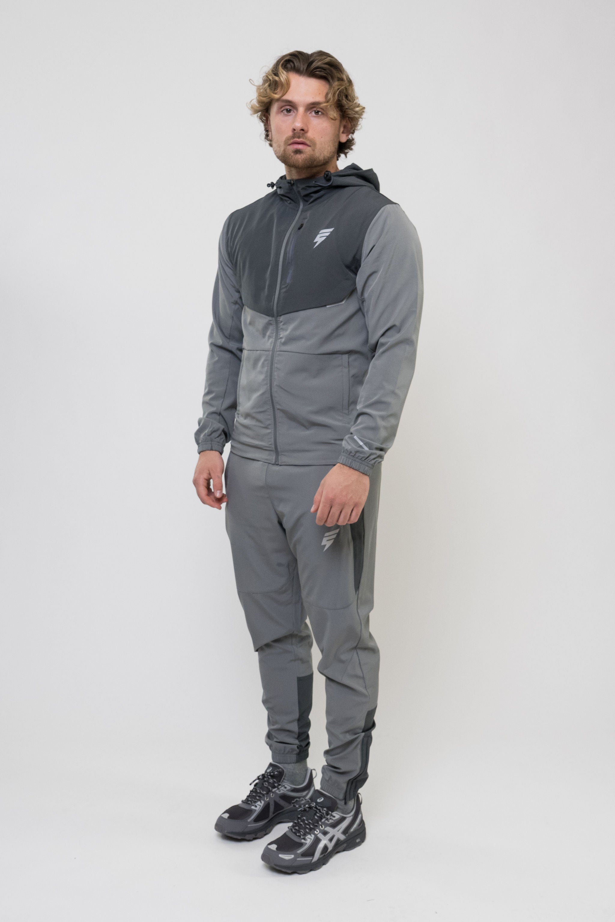 TRACK TRACKSUIT - LIGHT GREY/GREY