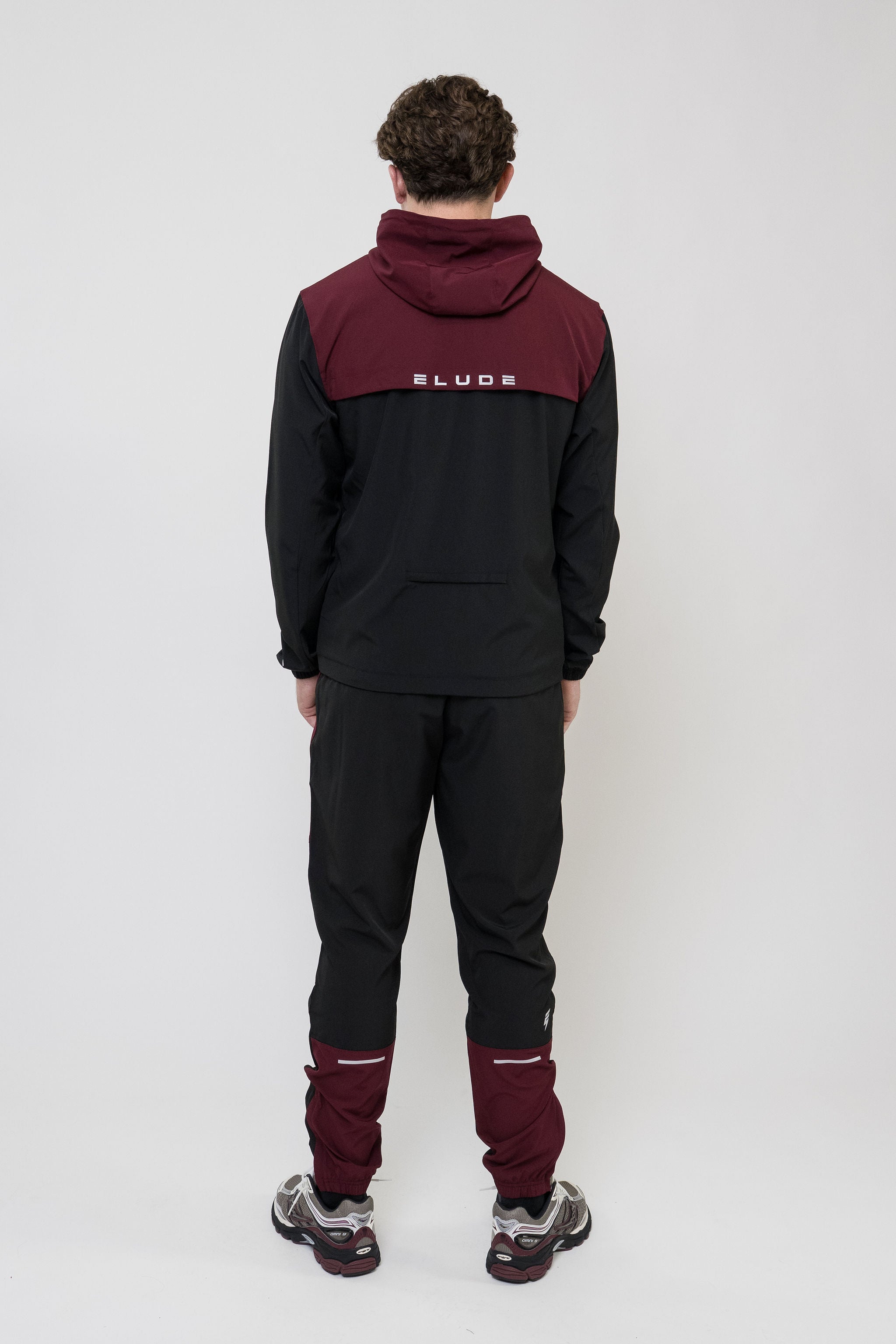 TRACK TRACKSUIT - BLACK/MAROON