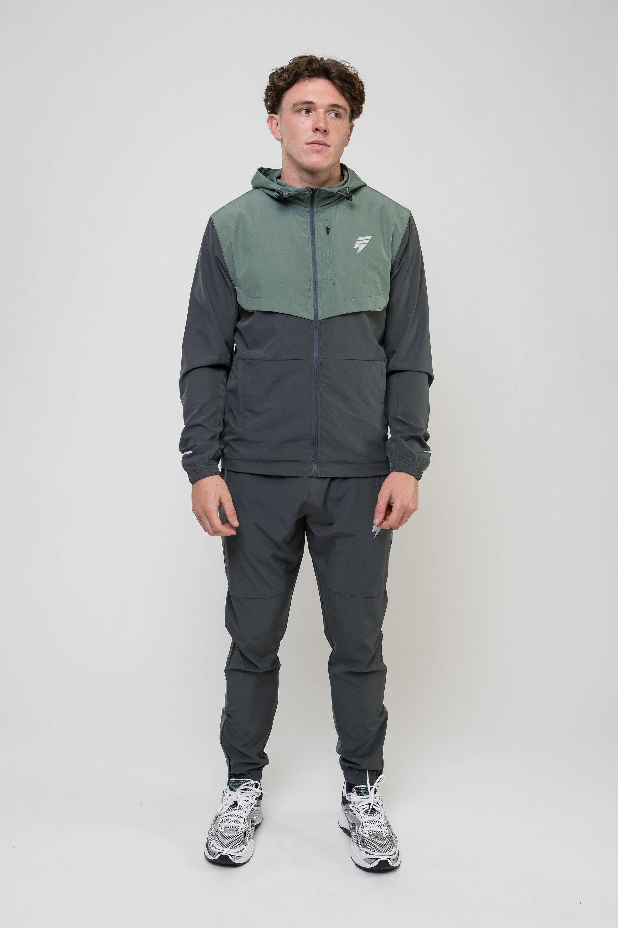 TRACK TRACKSUIT - GREY/SAGE