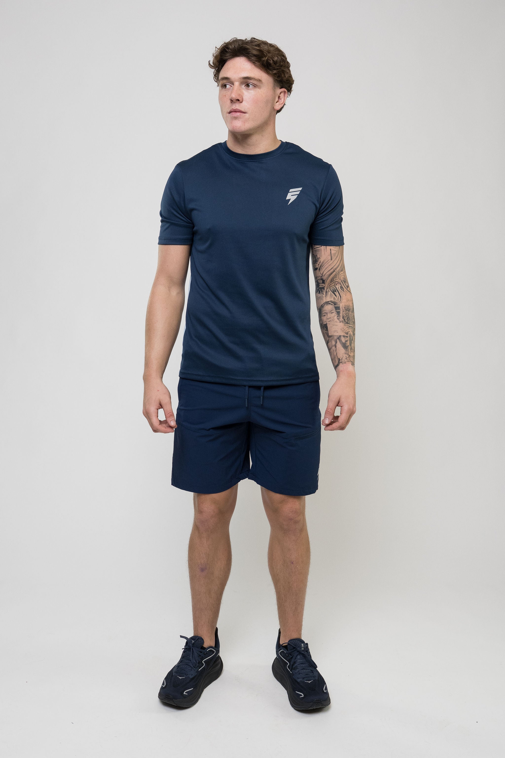 TECH SHORT SET - NAVY