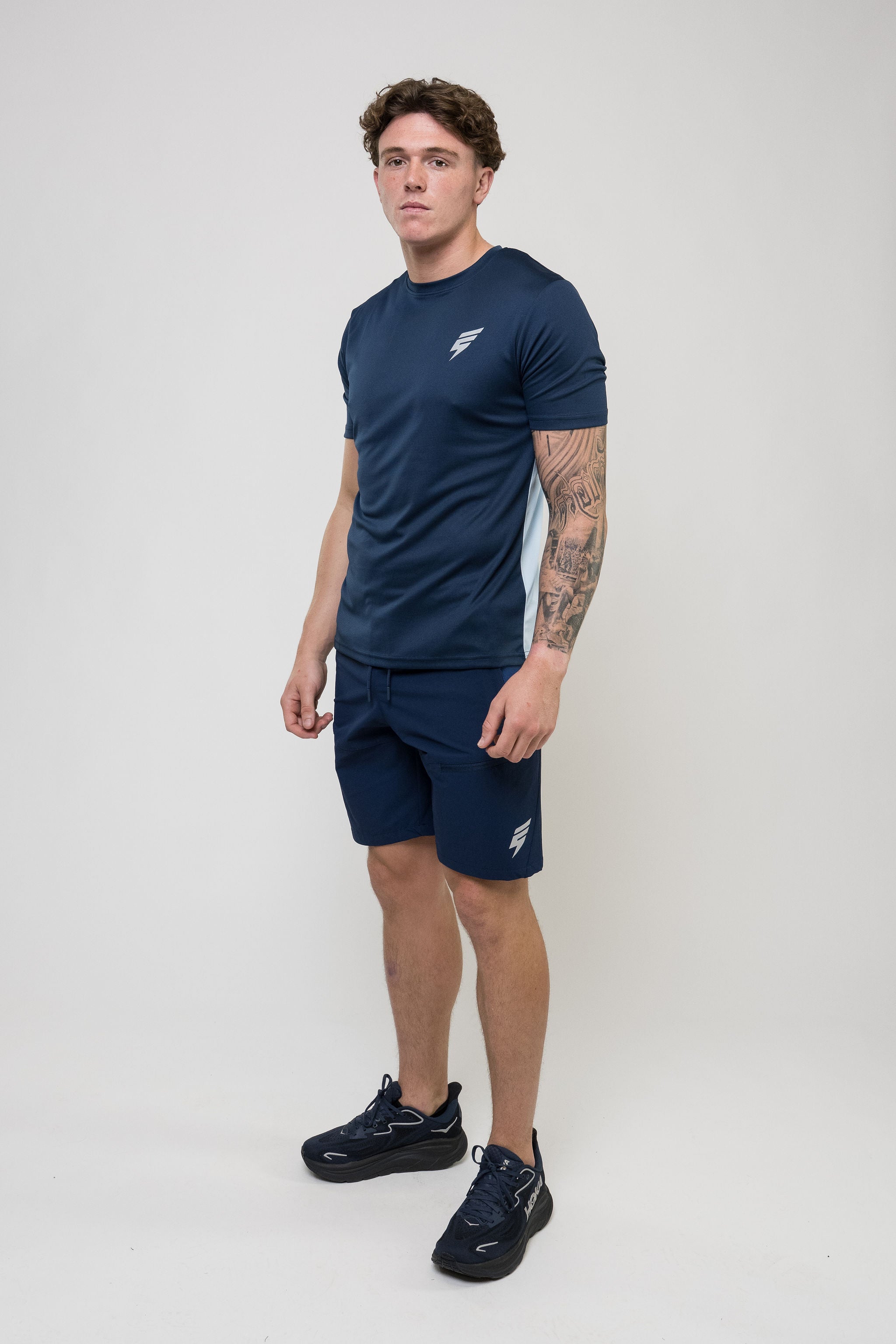 TECH SHORT SET - NAVY