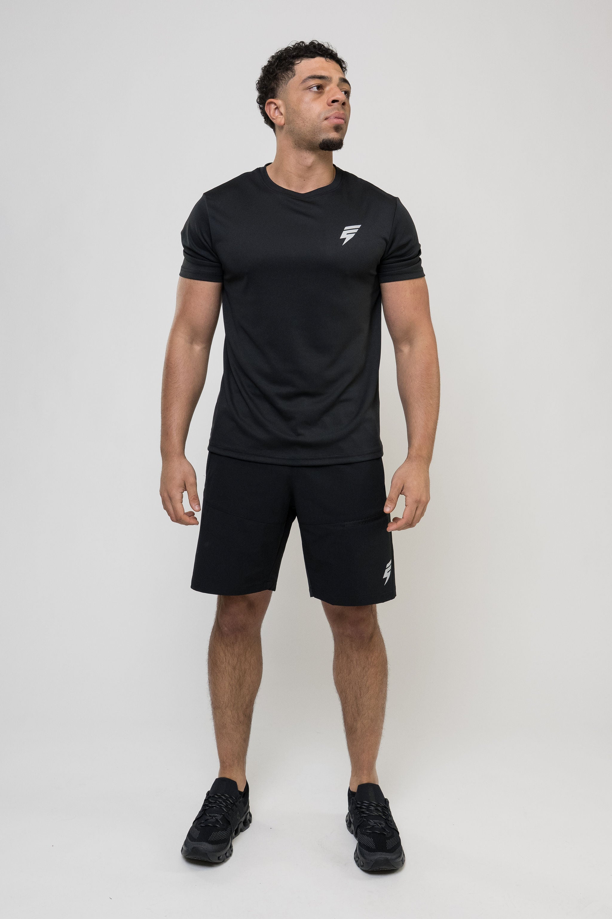 TECH SHORT SET - BLACK