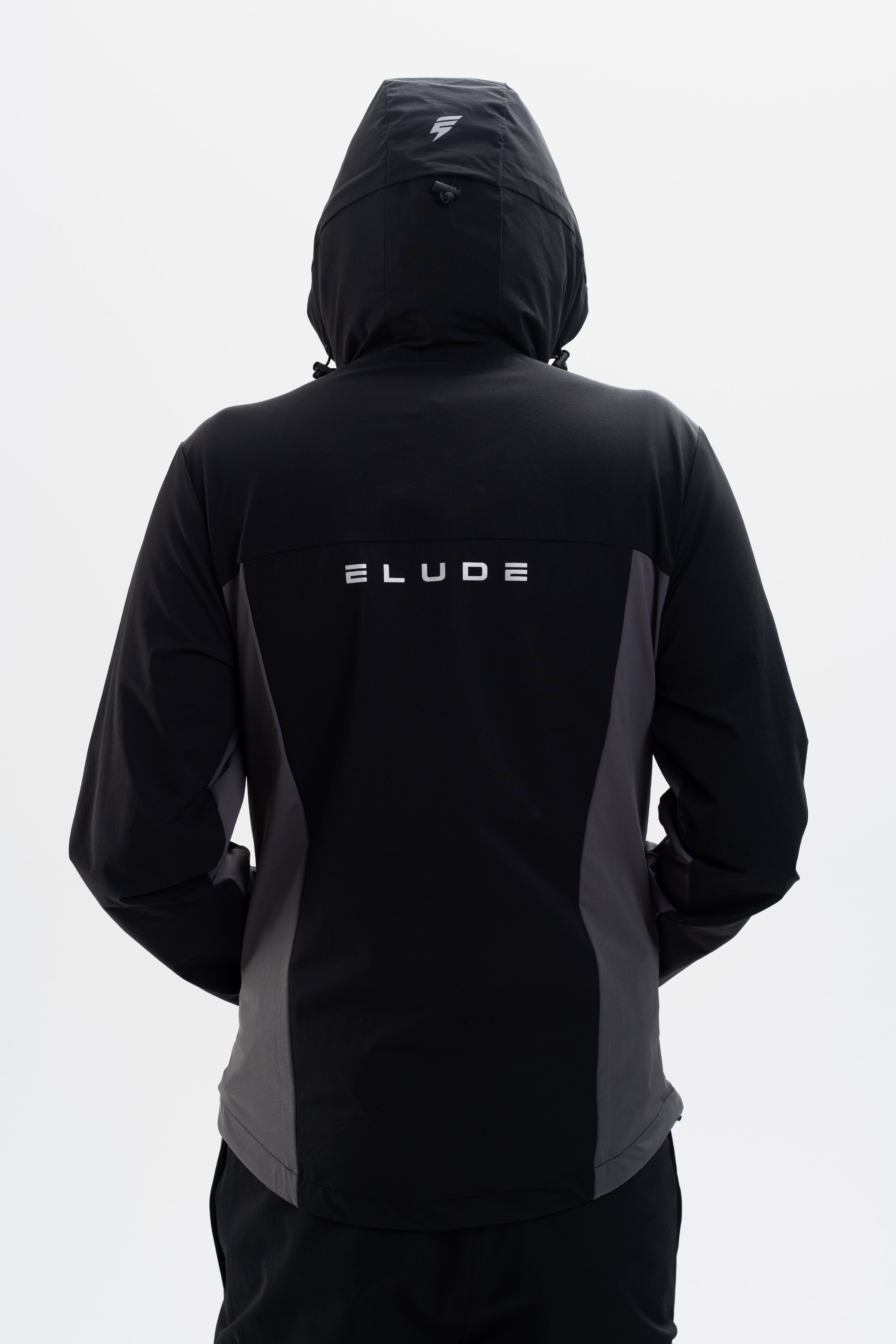 PEAK JACKET - BLACK/COAL