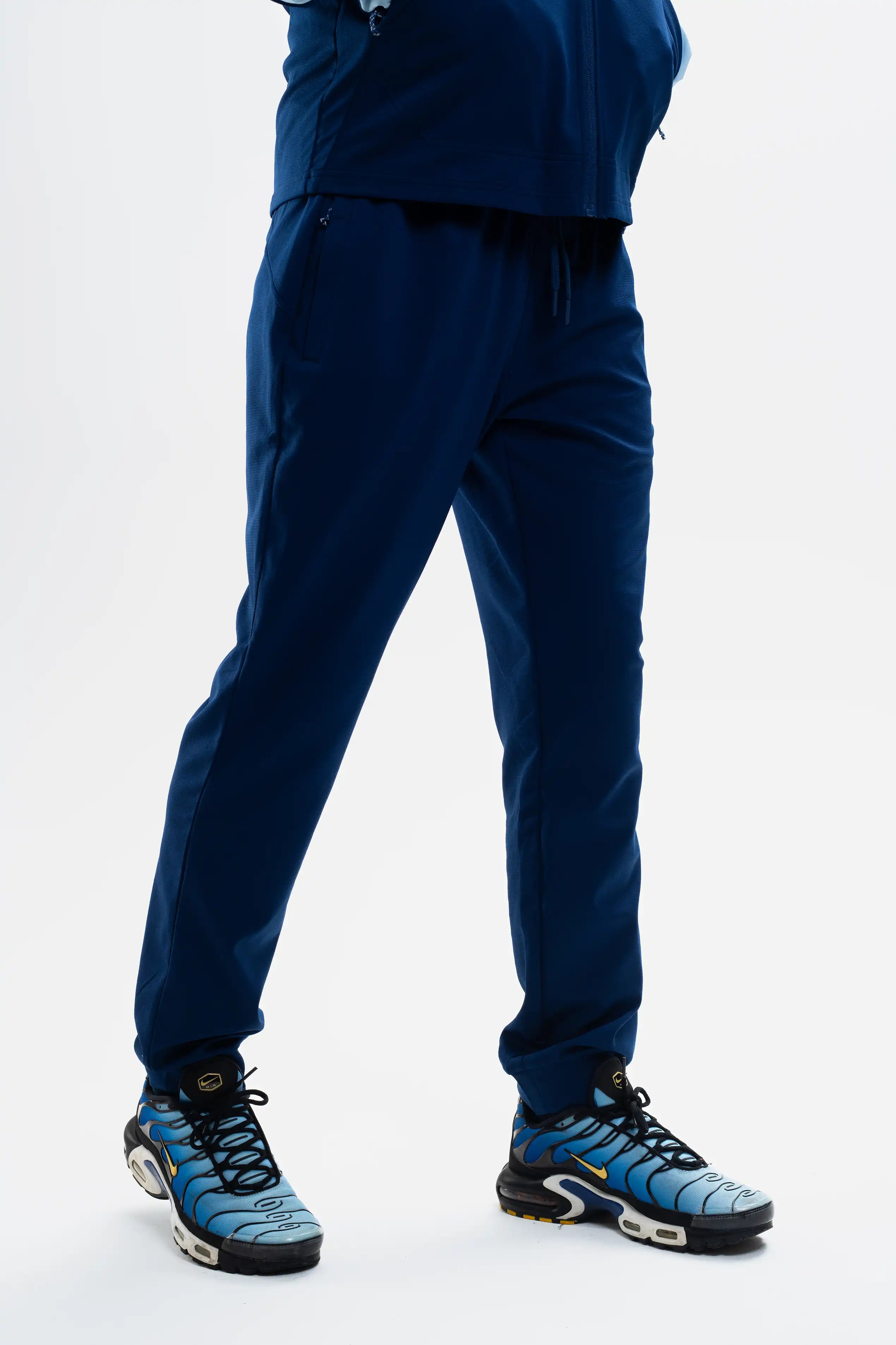 PATCH TRACKSUIT - NAVY/LIGHT BLUE