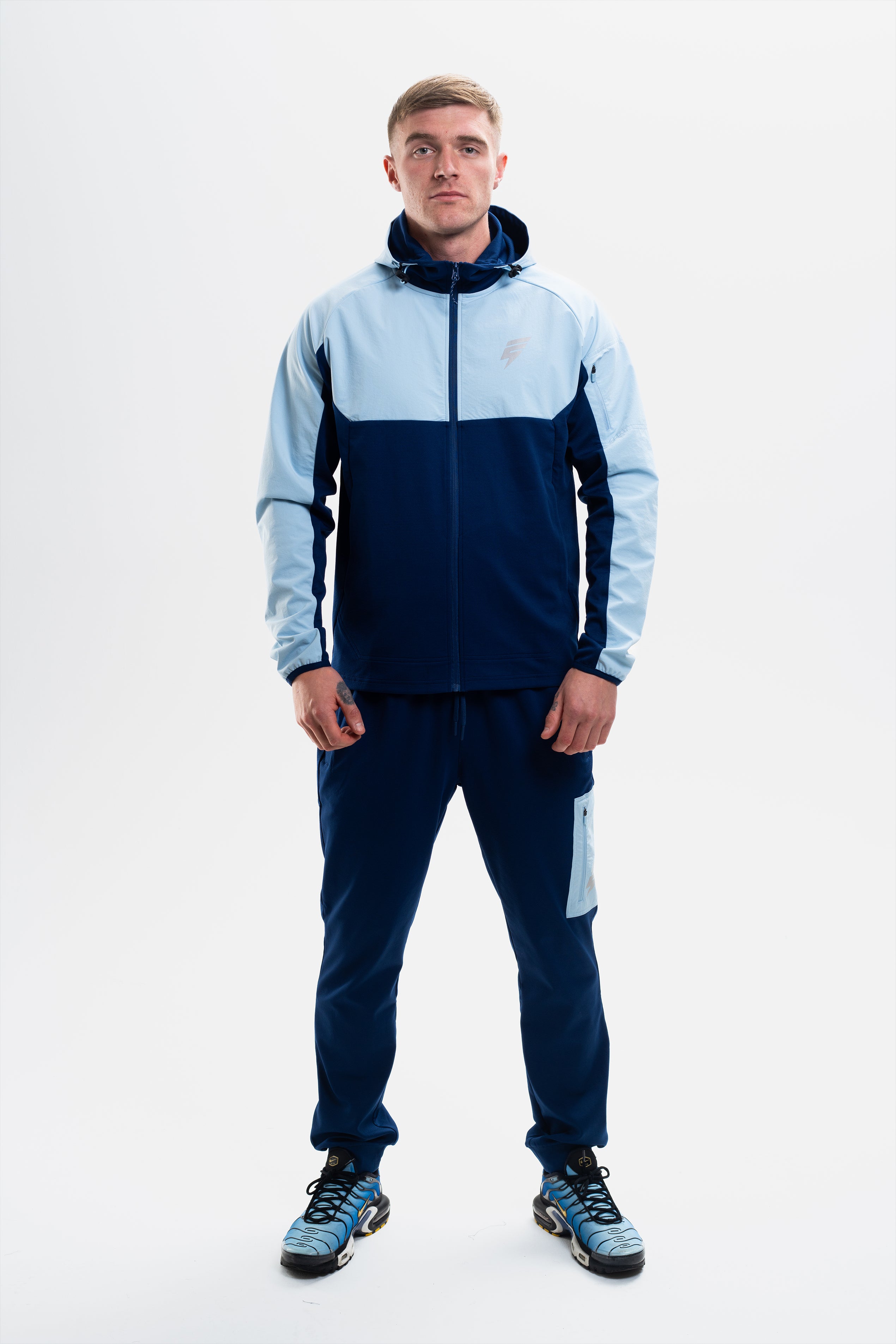 PATCH PANT - NAVY/BLUE