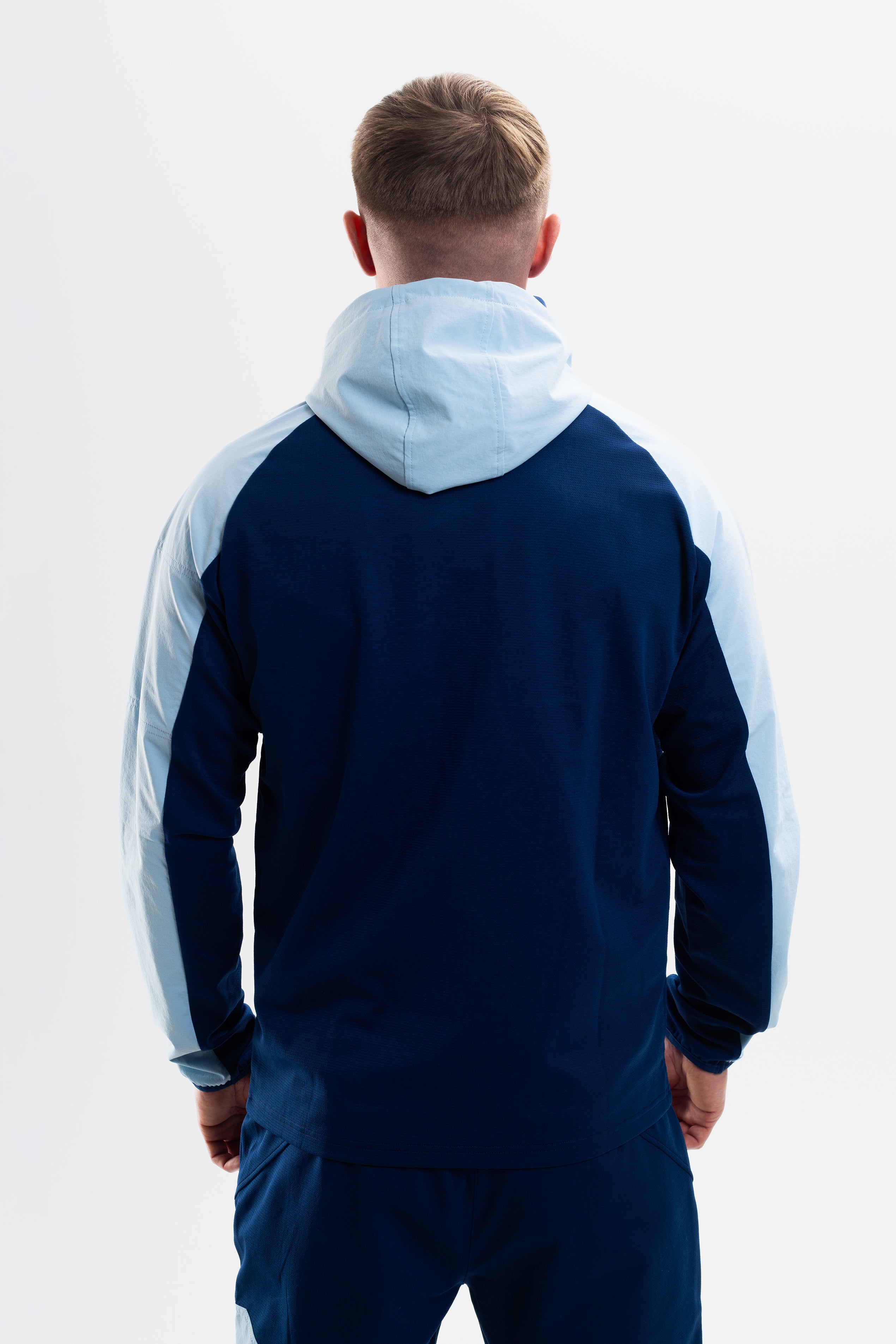 PATCH JACKET - NAVY/BLUE