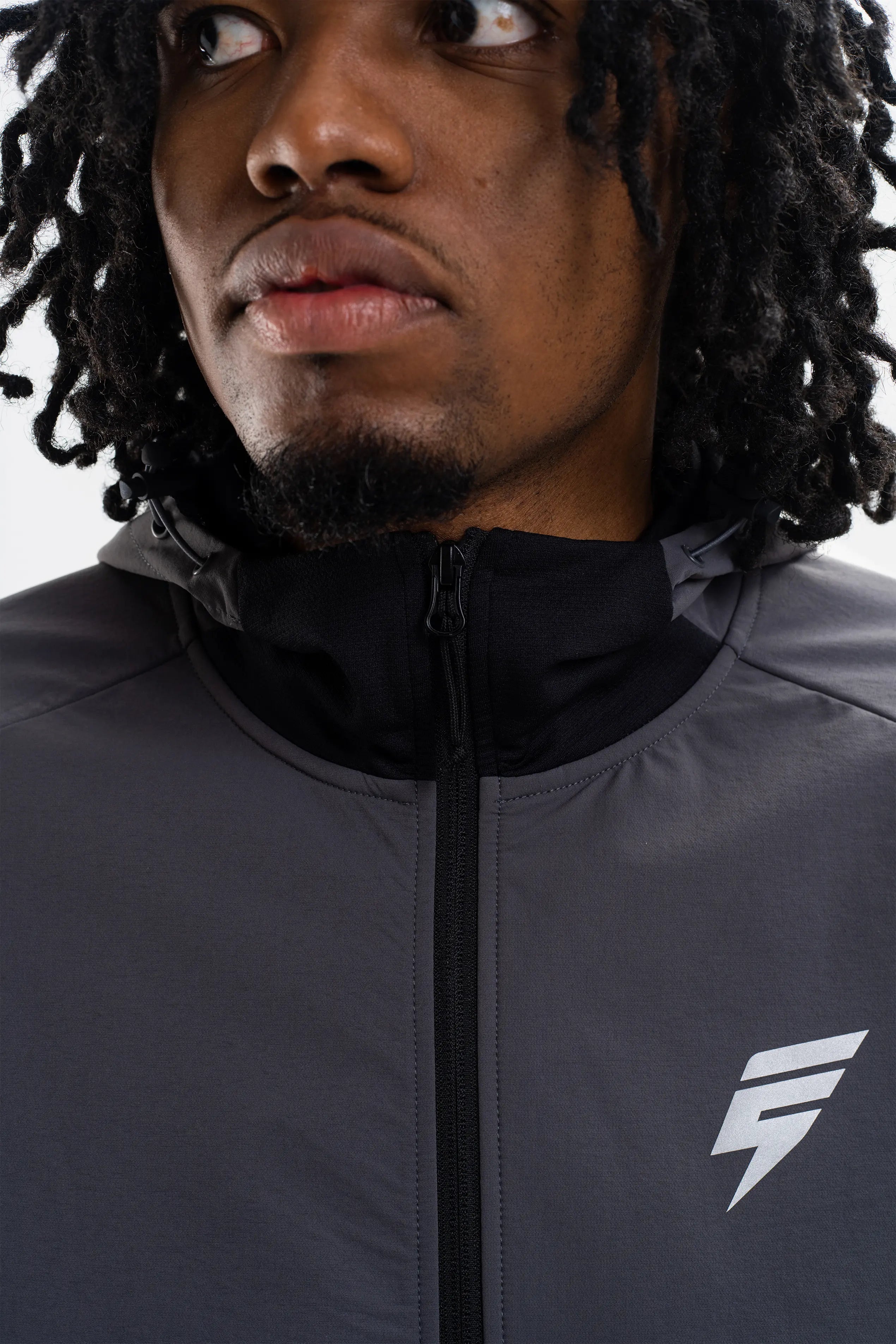 PATCH TRACKSUIT - BLACK/COAL