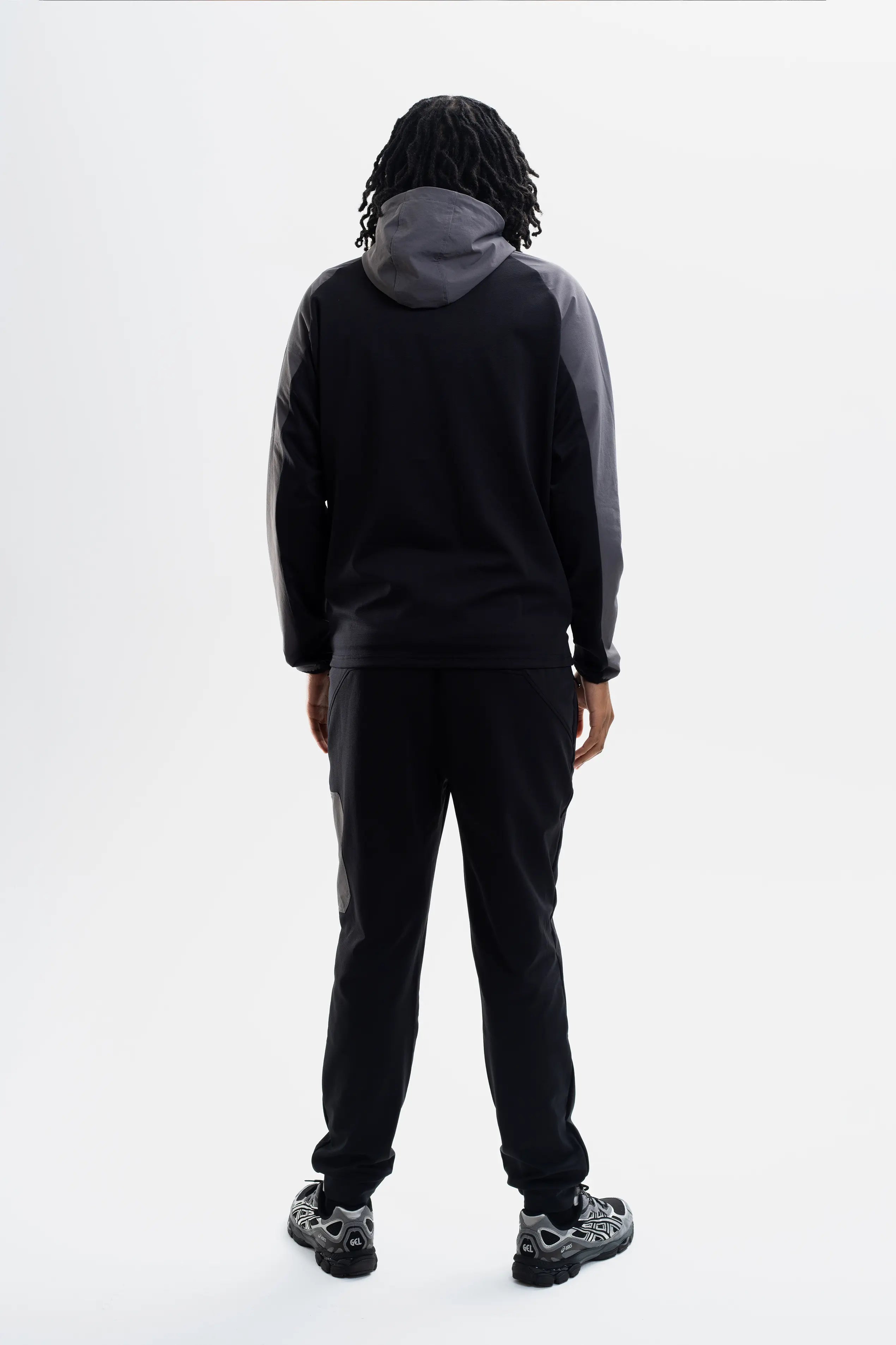 PATCH TRACKSUIT - BLACK/COAL