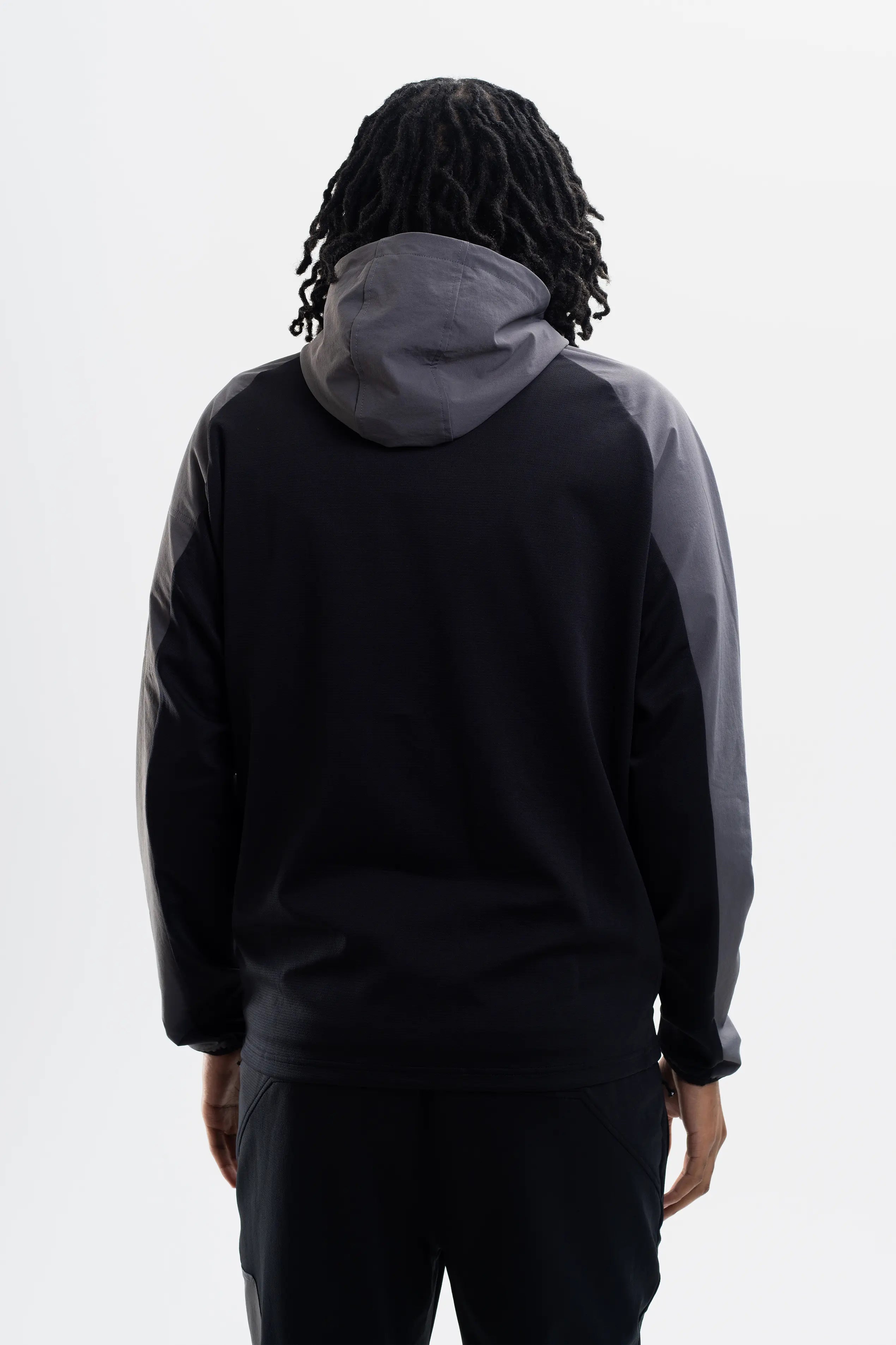 PATCH JACKET - BLACK/COAL