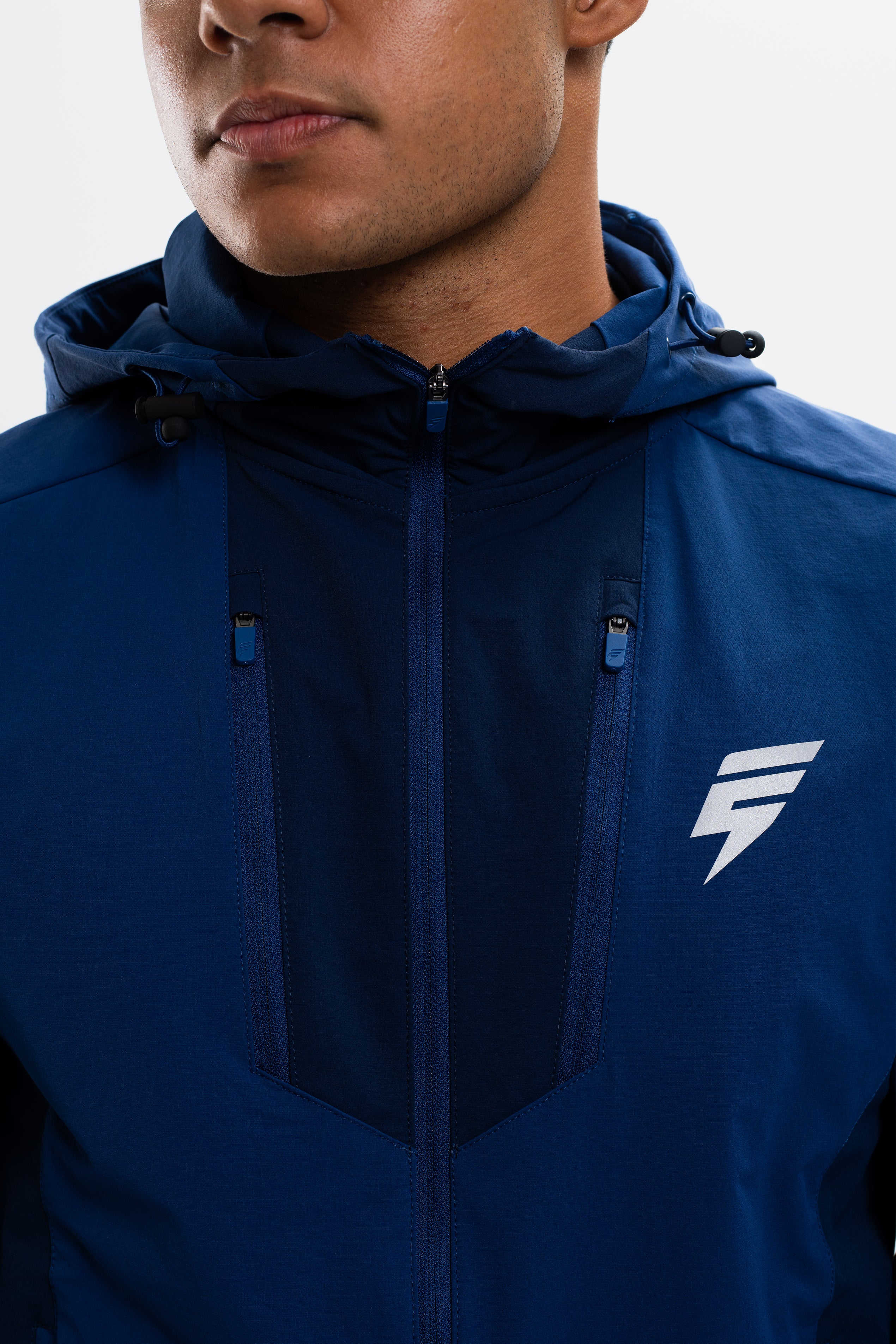 PEAK JACKET - BLUE/NAVY