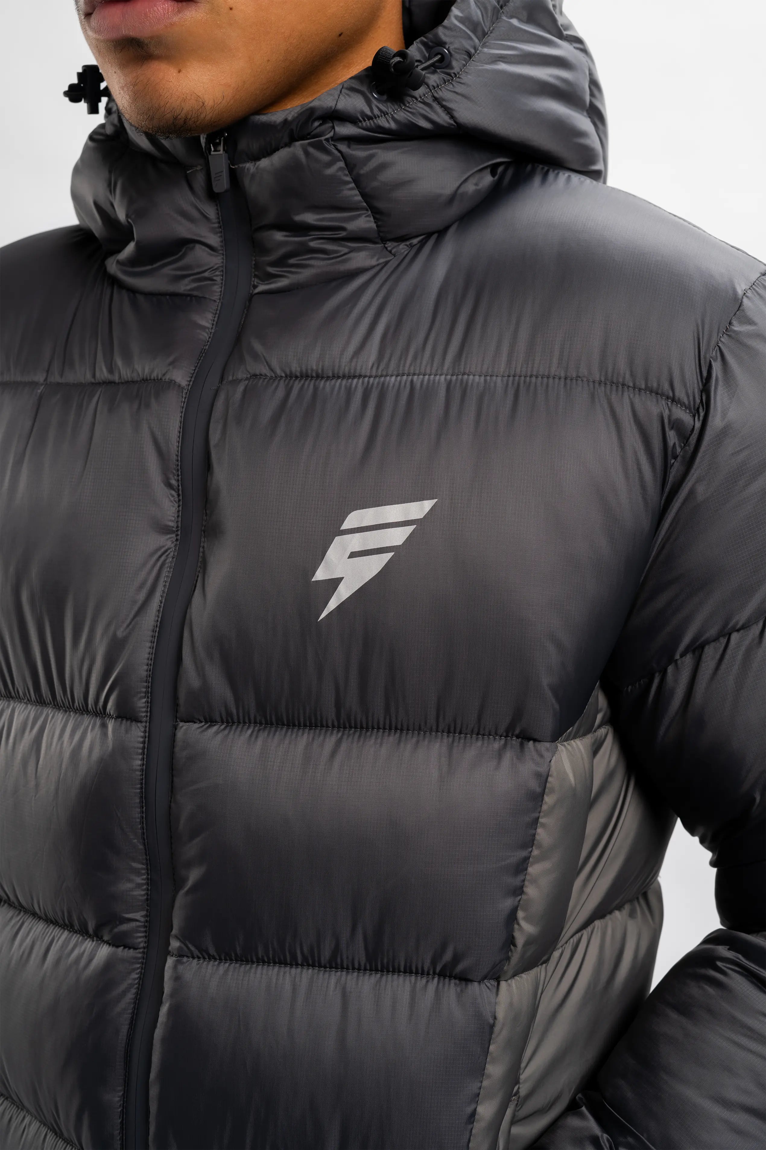 POLAR COAT - COAL/GREY