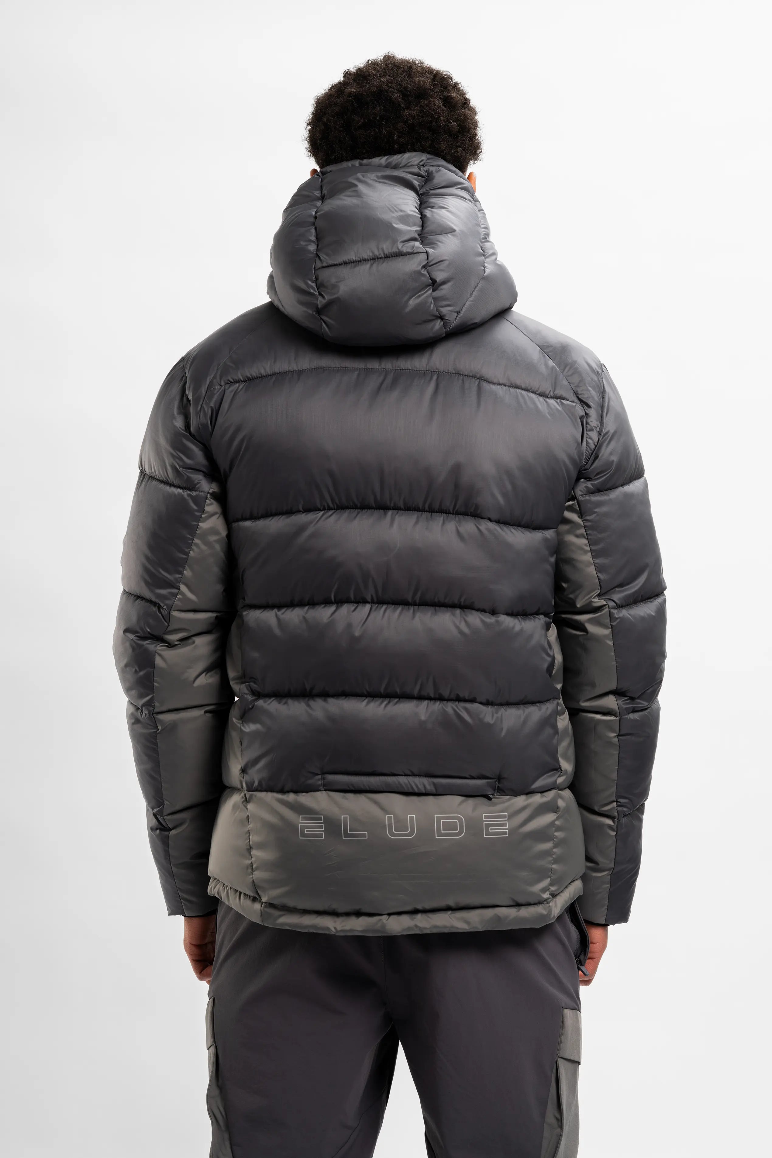 POLAR COAT - COAL/GREY