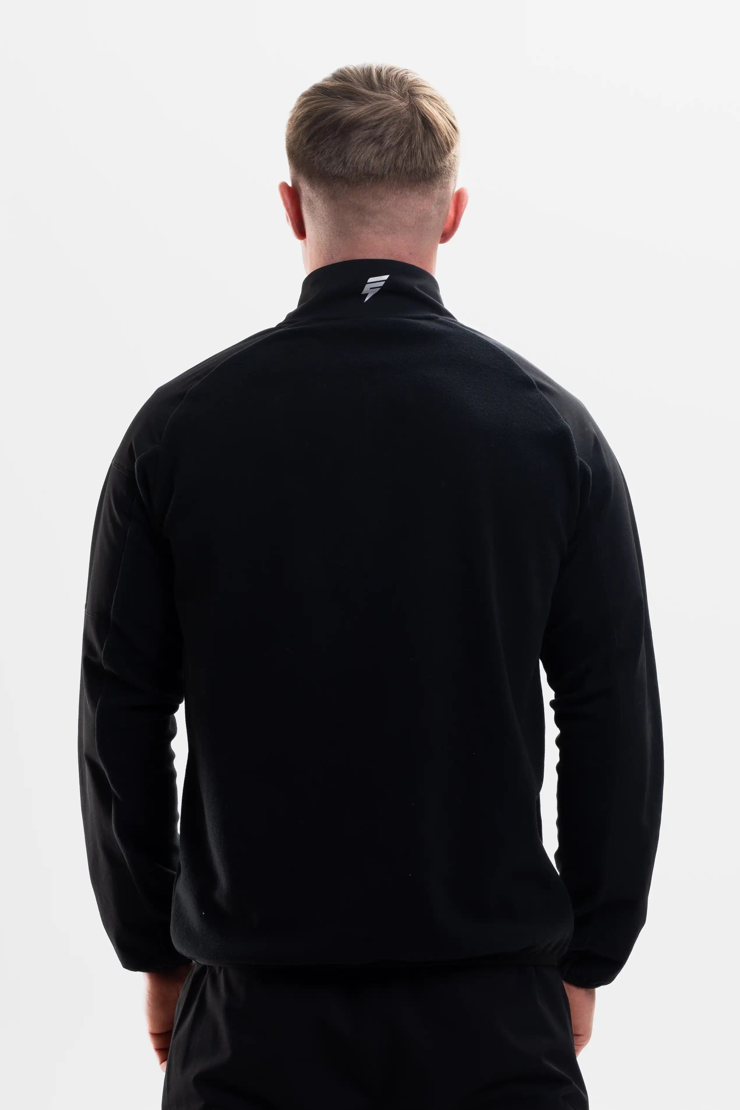 TRAIL 1/4 TRACKSUIT - BLACK