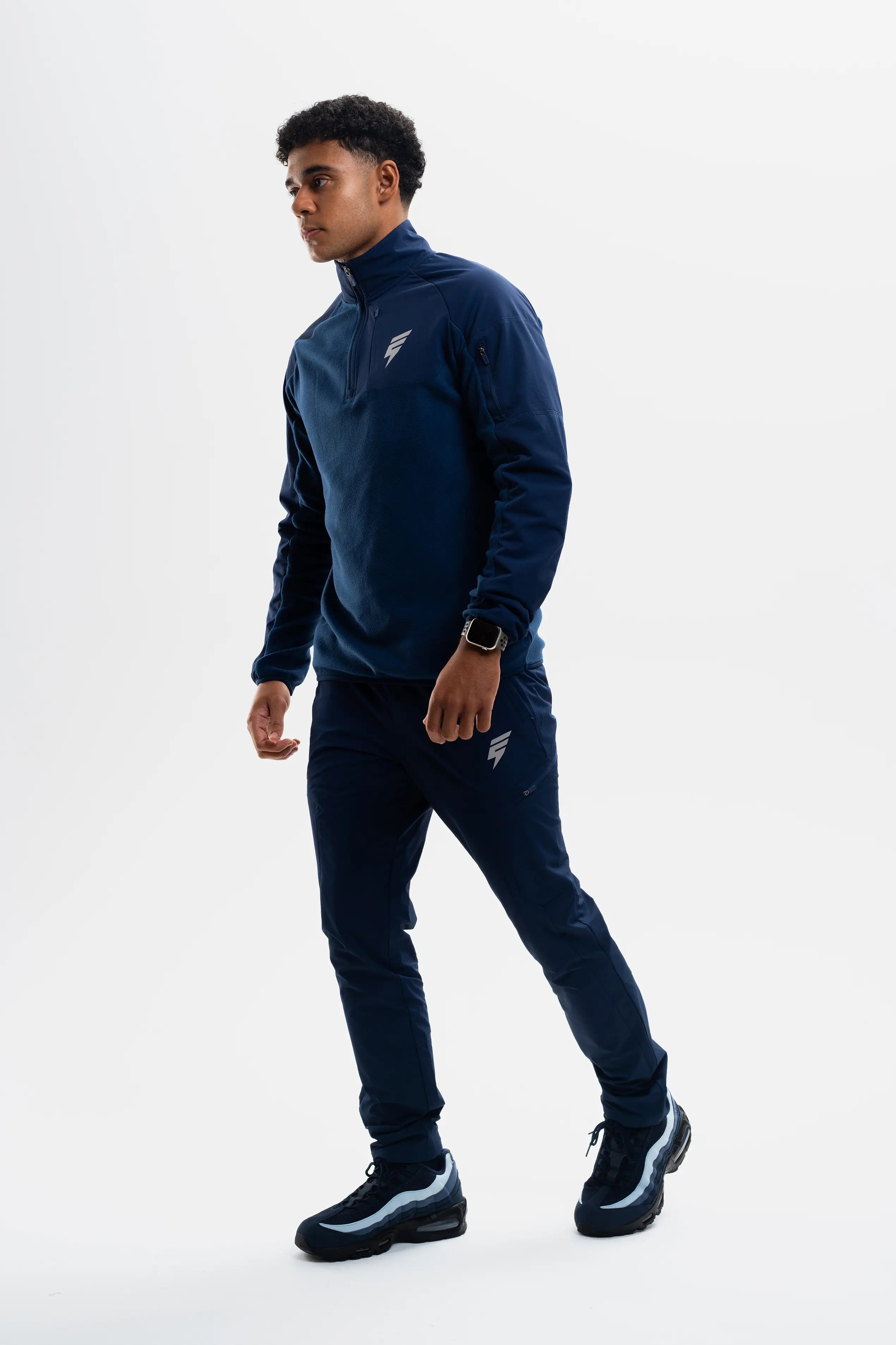 TRAIL 1/4 TRACKSUIT - NAVY