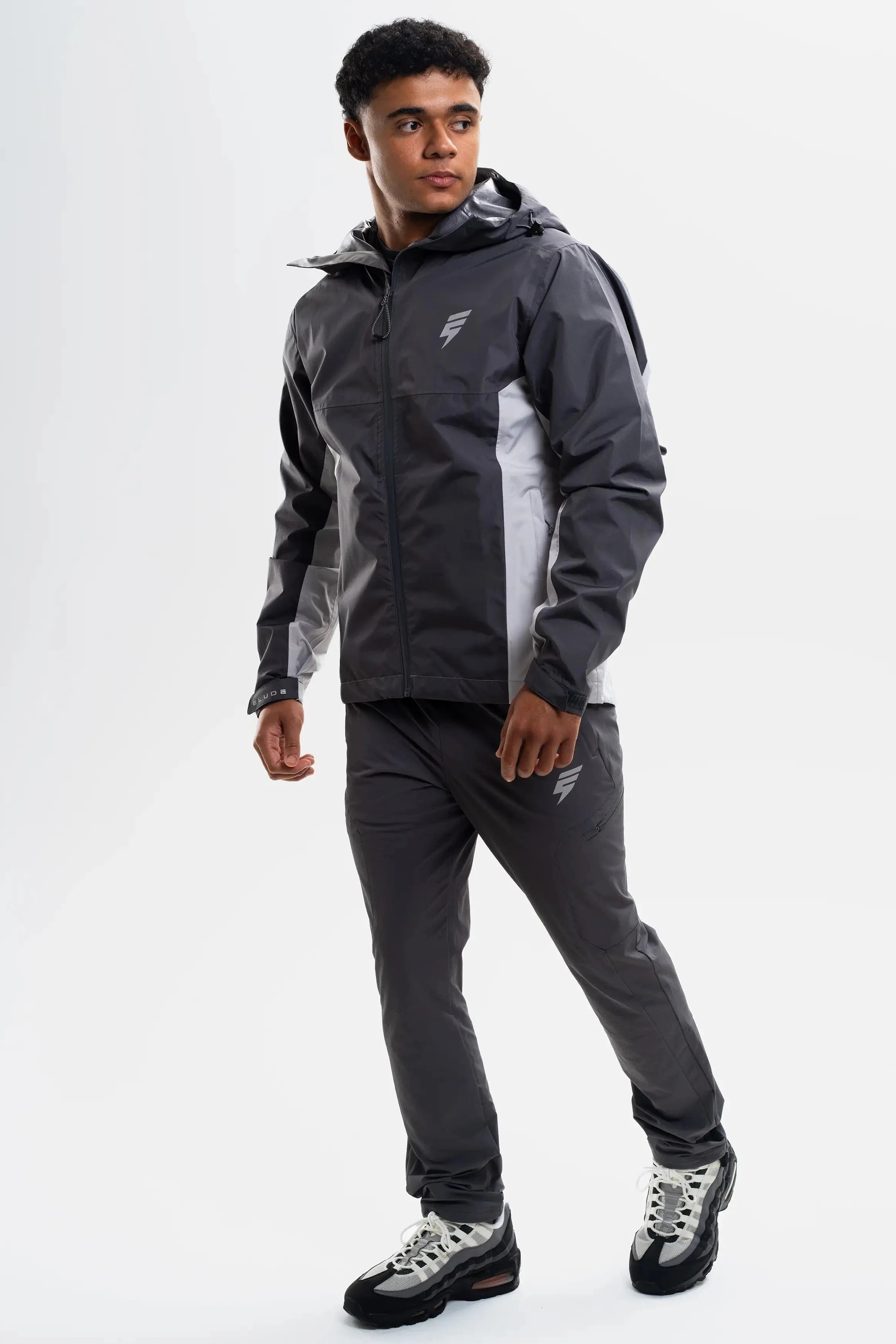 STORM TRAIL TRACKSUIT - LIGHT GREY/COAL
