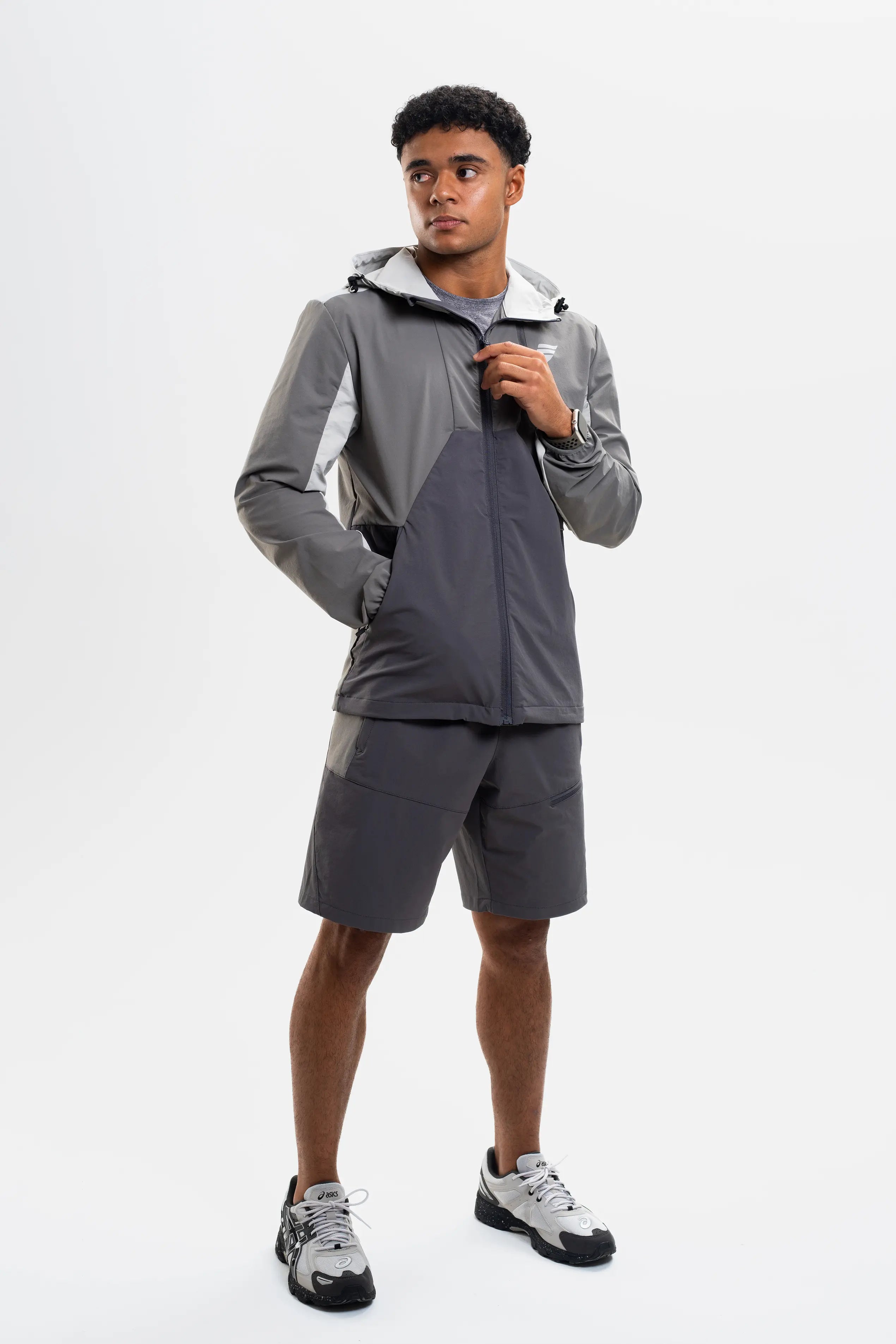 APEX JACKET - COAL/GREY/LIGHT GREY