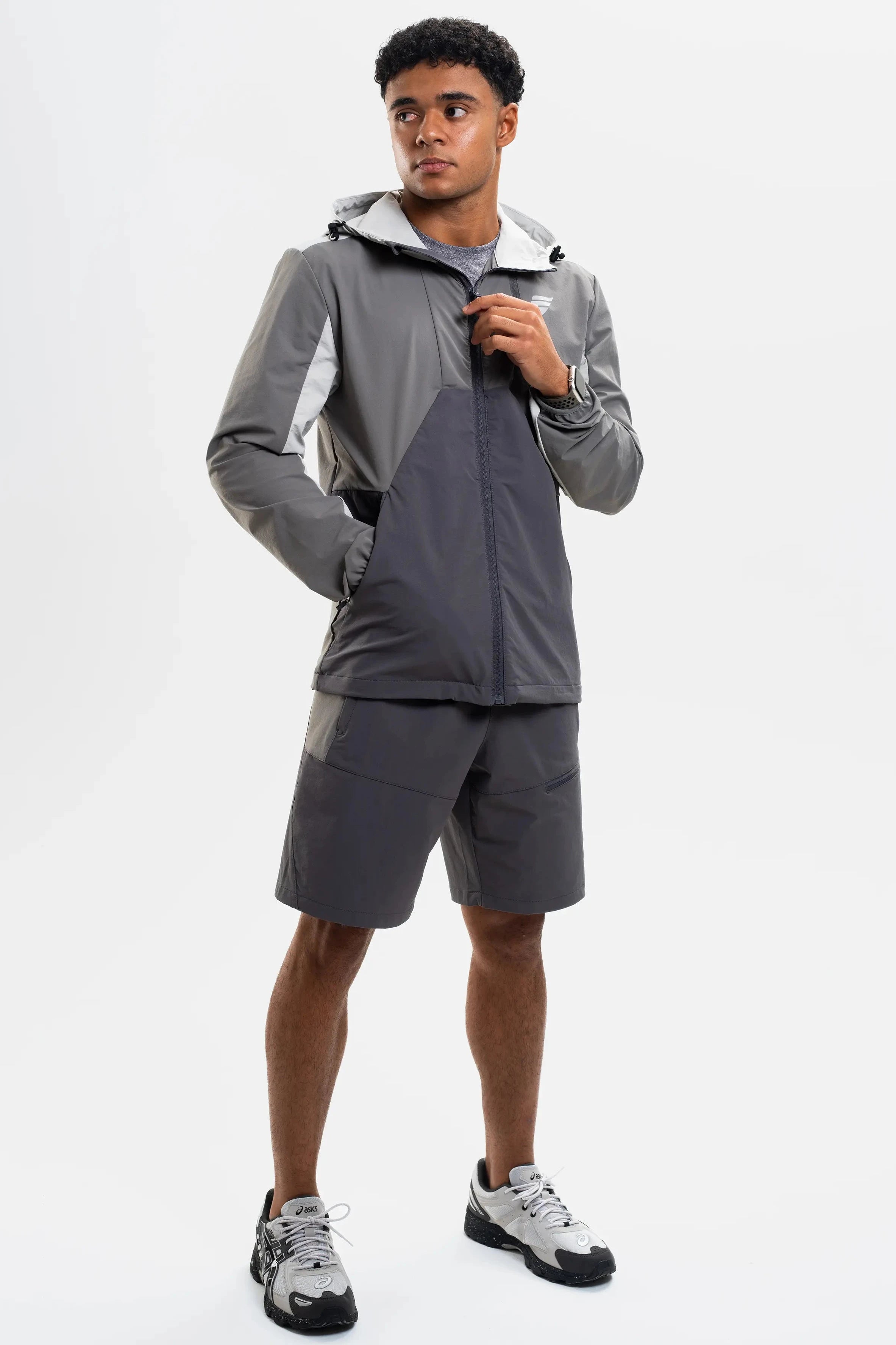 APEX JACKET SET - COAL/GREY/LIGHT GREY
