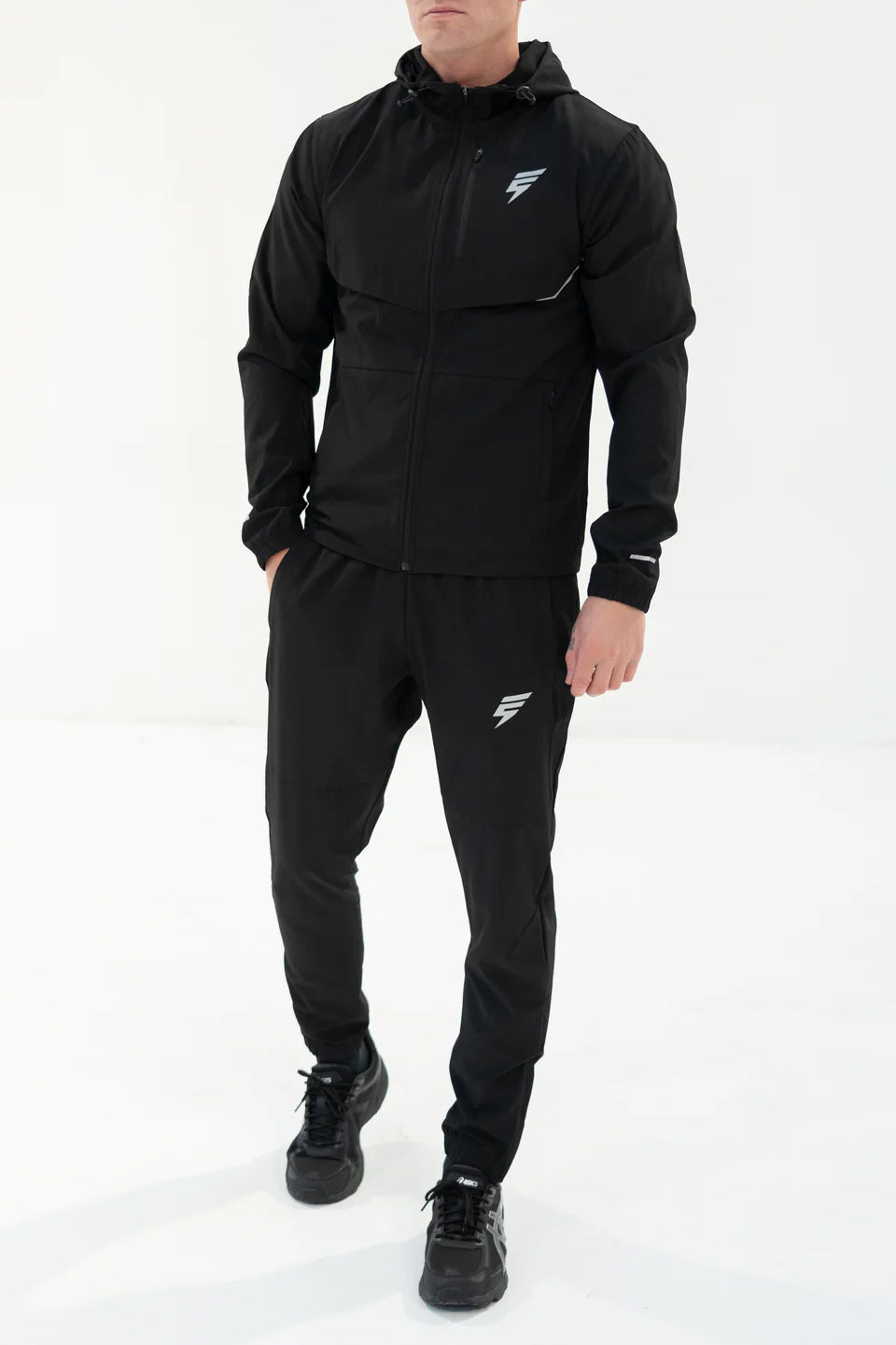 TRACK PANTS - BLACK