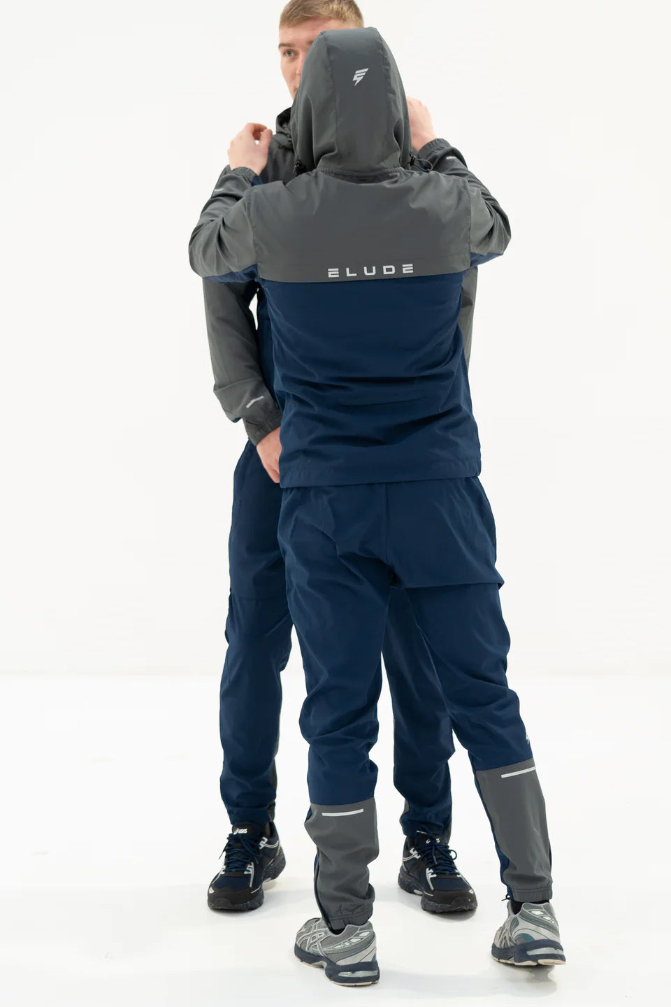 TRACK PANTS - NAVY/COAL